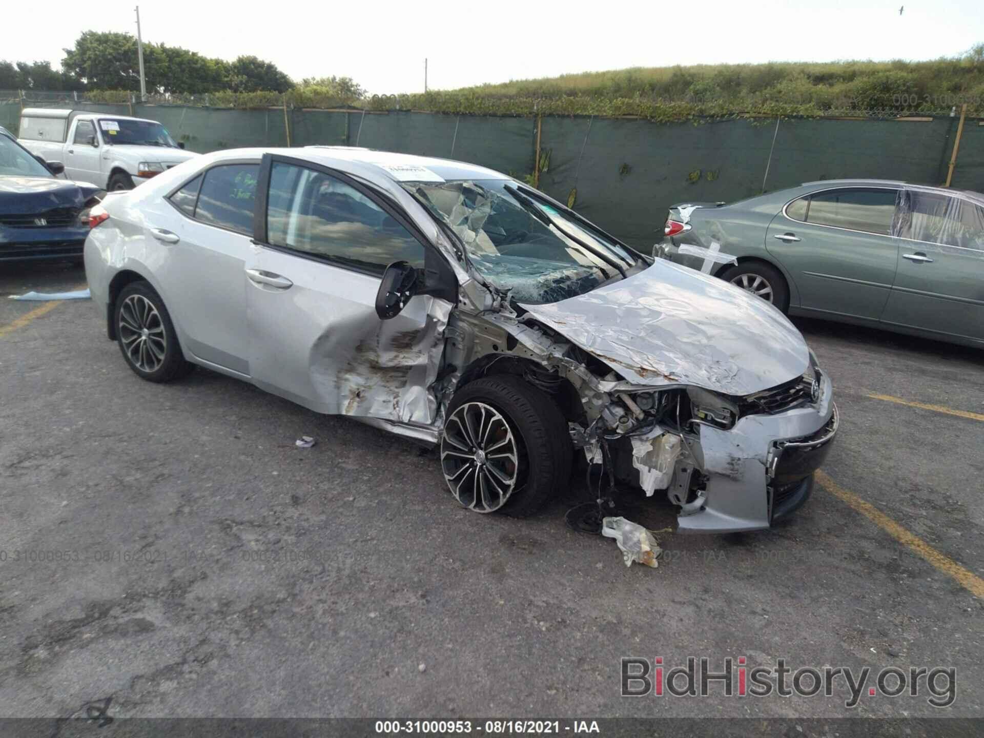 Photo 2T1BURHE4FC249143 - TOYOTA COROLLA 2015