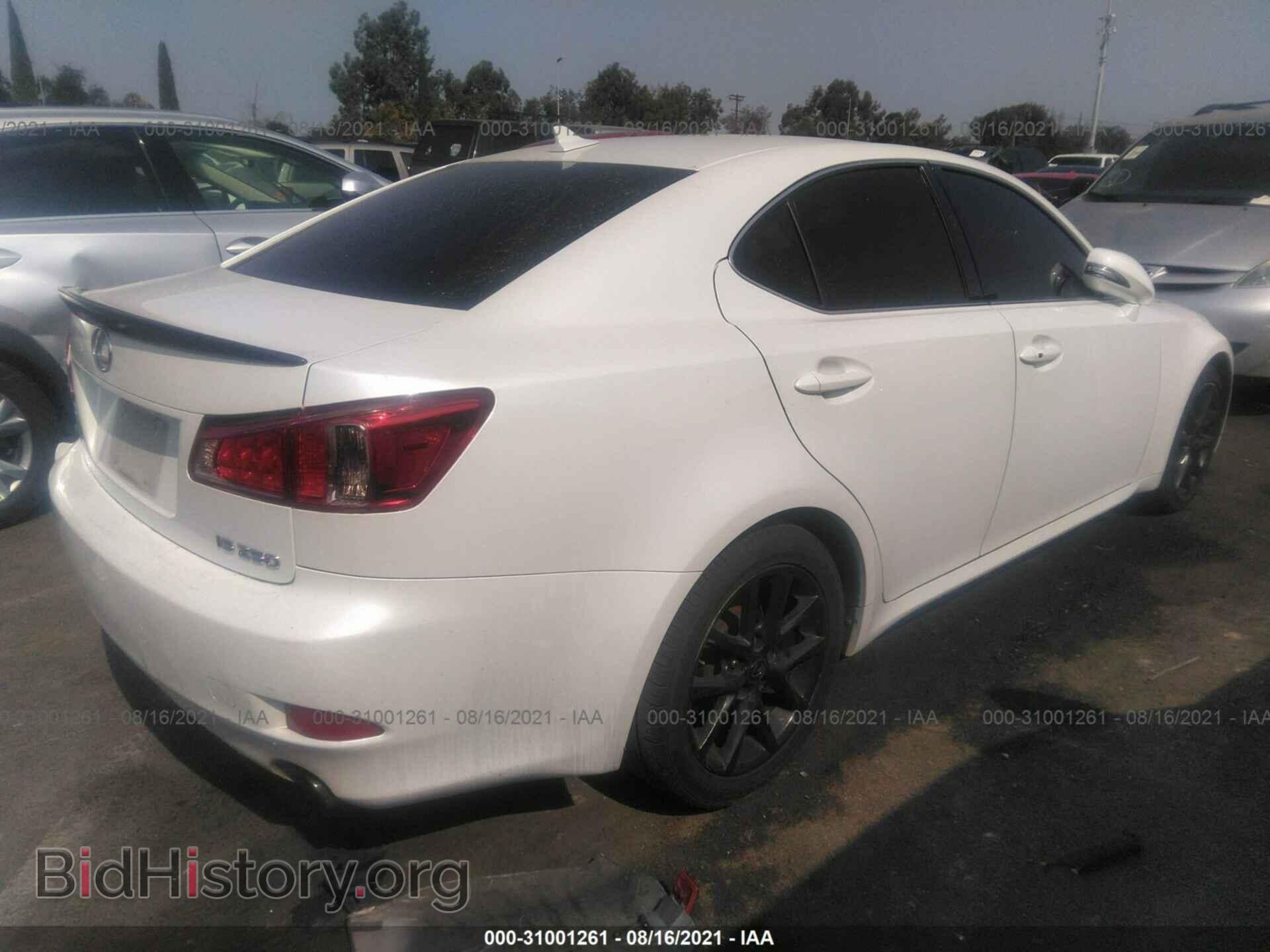 2011 LEXUS IS 250 - VIN: JTHBF5C23B5146334 - Photo 4