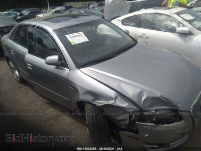 2007 Audi A4 2.0T, серый — VIN WAUDF78E07A283204, IAAI