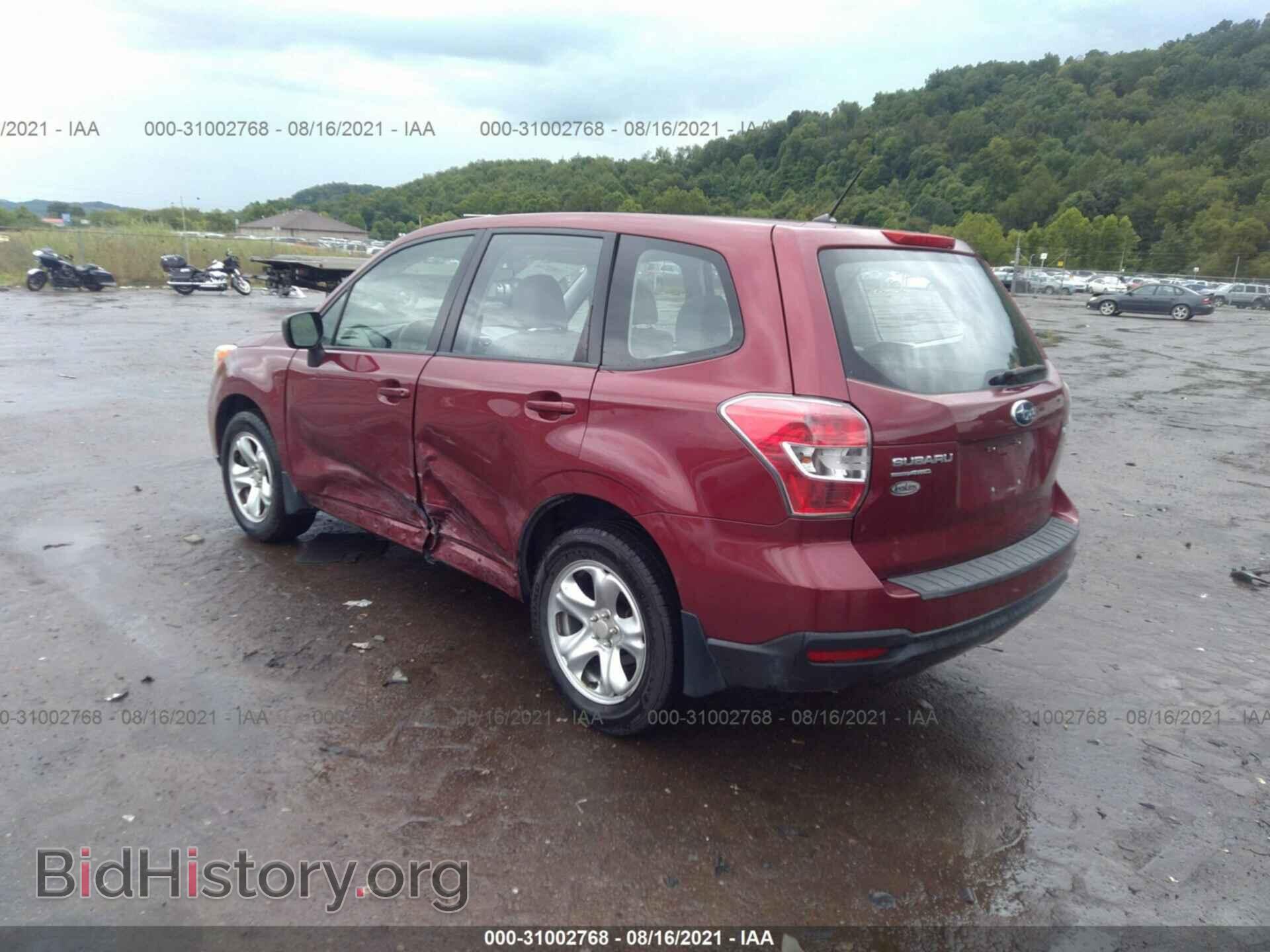 2014 SUBARU FORESTER - VIN: JF2SJAAC8EH522728 - Фото 3