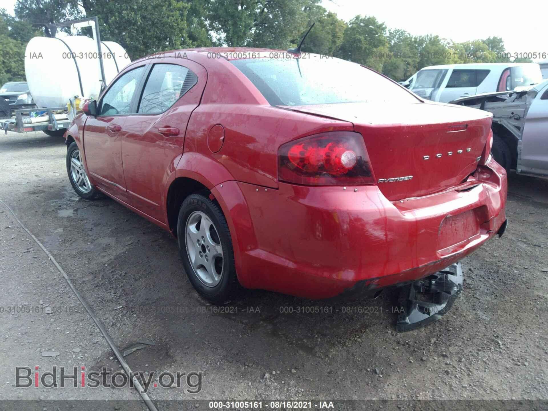 2013 DODGE AVENGER - VIN: 1C3CDZCG9DN666799 - Photo 3