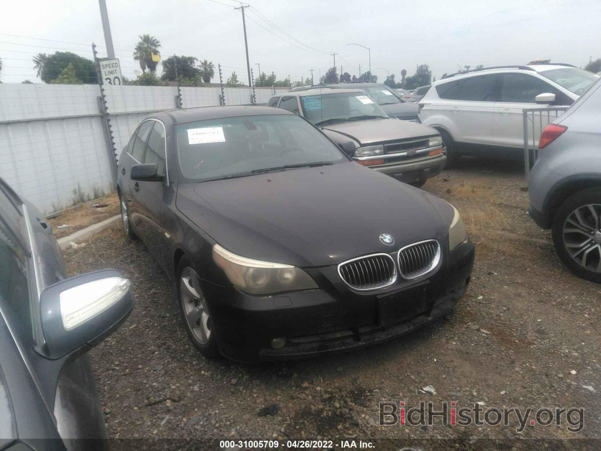 Photo WBANE53587CW59557 - BMW 5 SERIES 2007