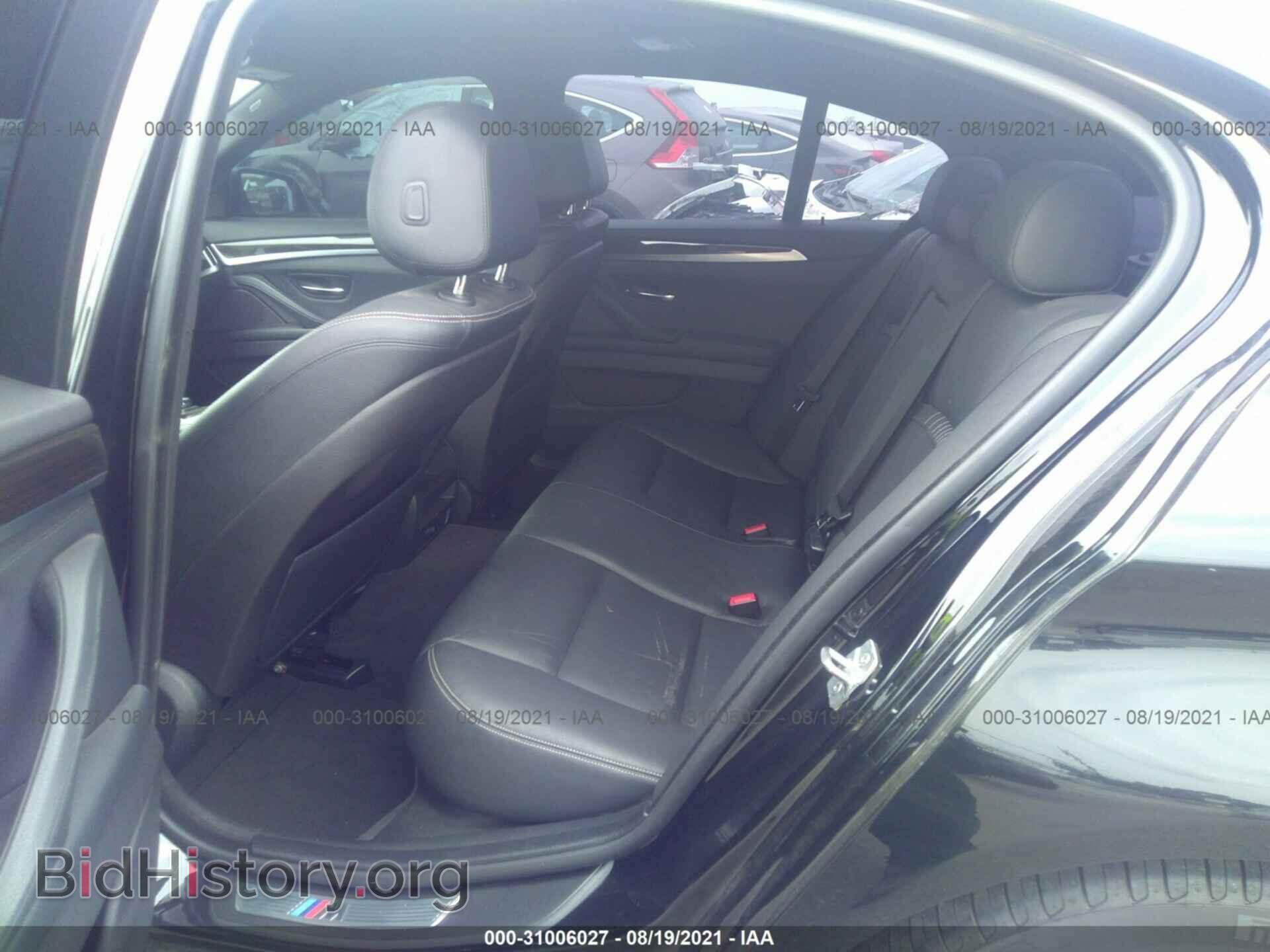 2014 BMW 5 SERIES - VIN: WBA5A5C51ED503380 - Фото 8
