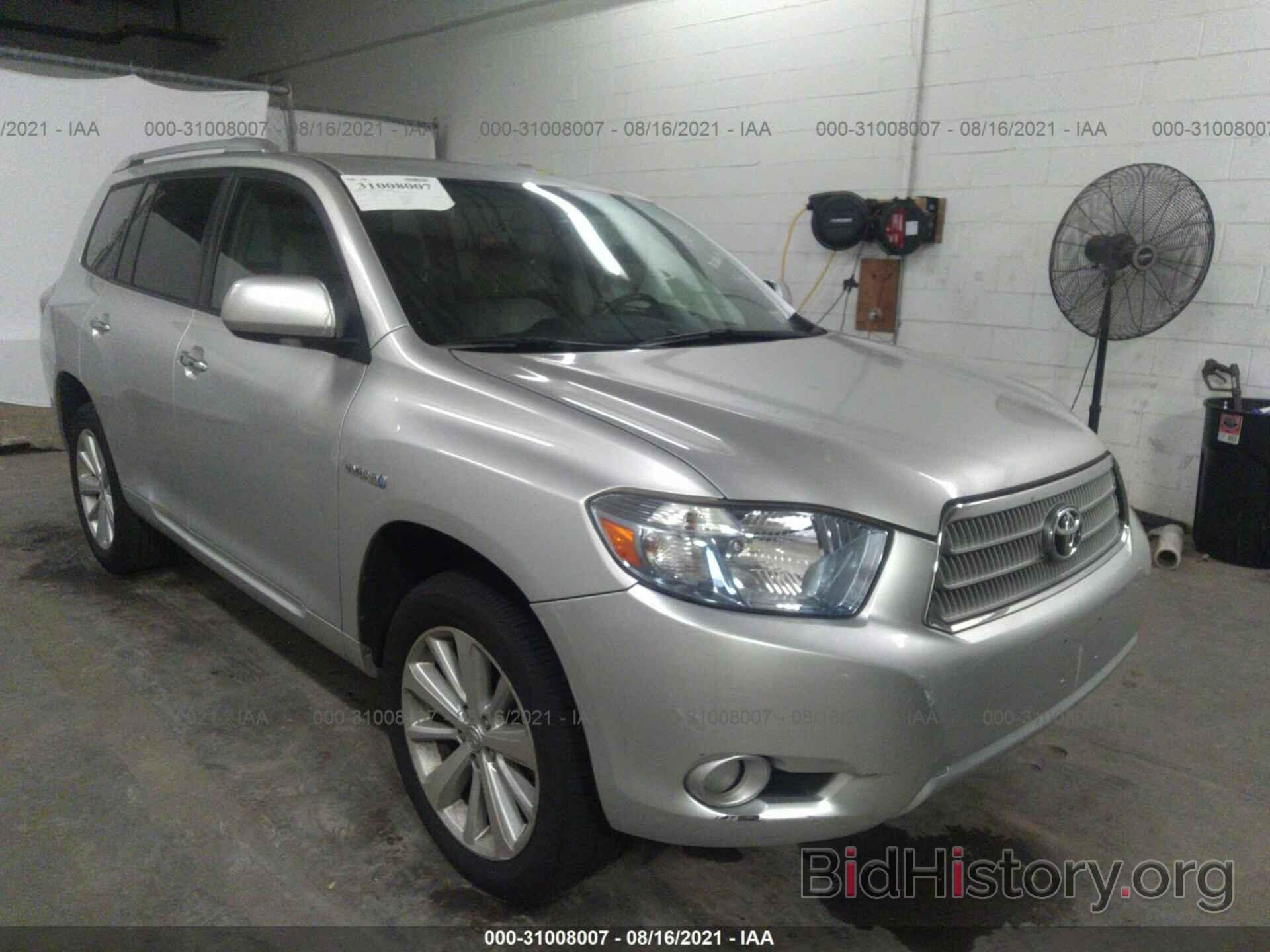 Фотография JTEEW44A982000993 - TOYOTA HIGHLANDER HYBRID 2008