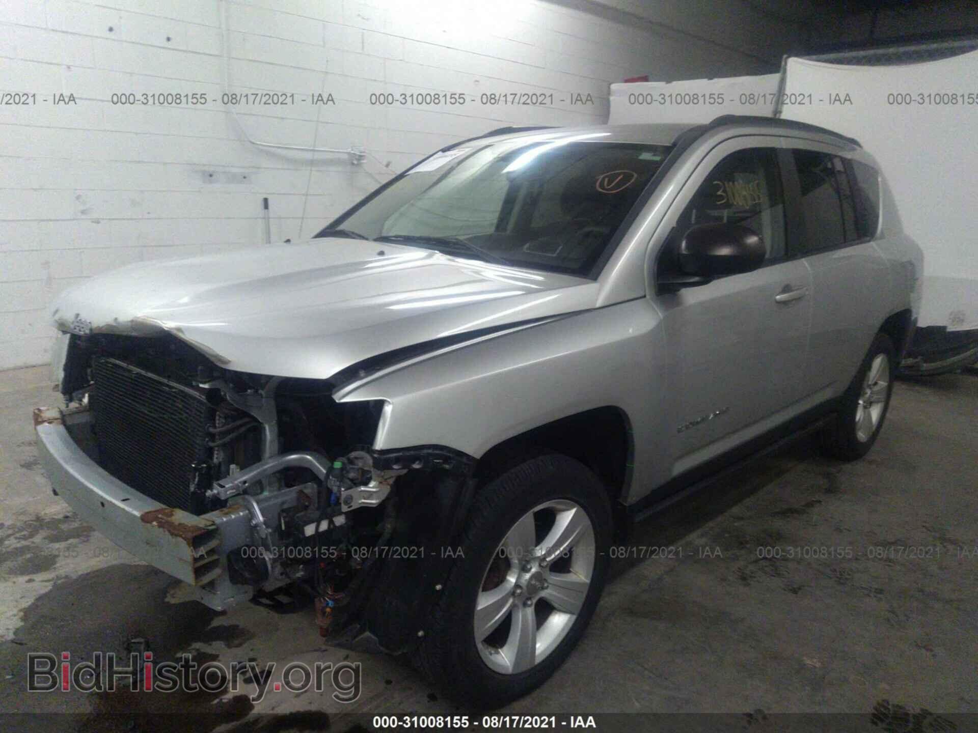 2012 JEEP COMPASS - VIN: 1C4NJDBB6CD591912 - Фото 2