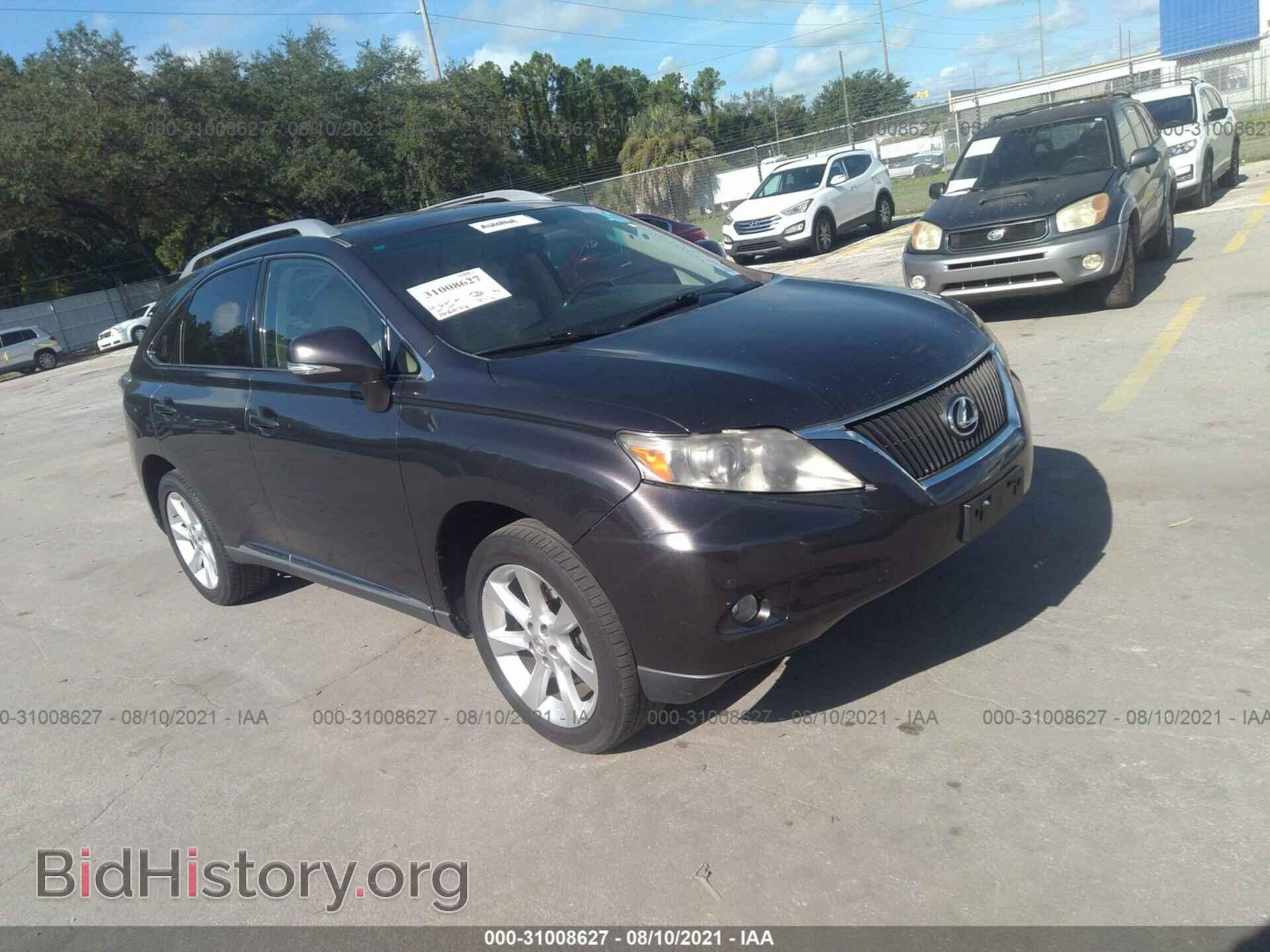 Фотография 2T2ZK1BA5AC019045 - LEXUS RX 350 2010
