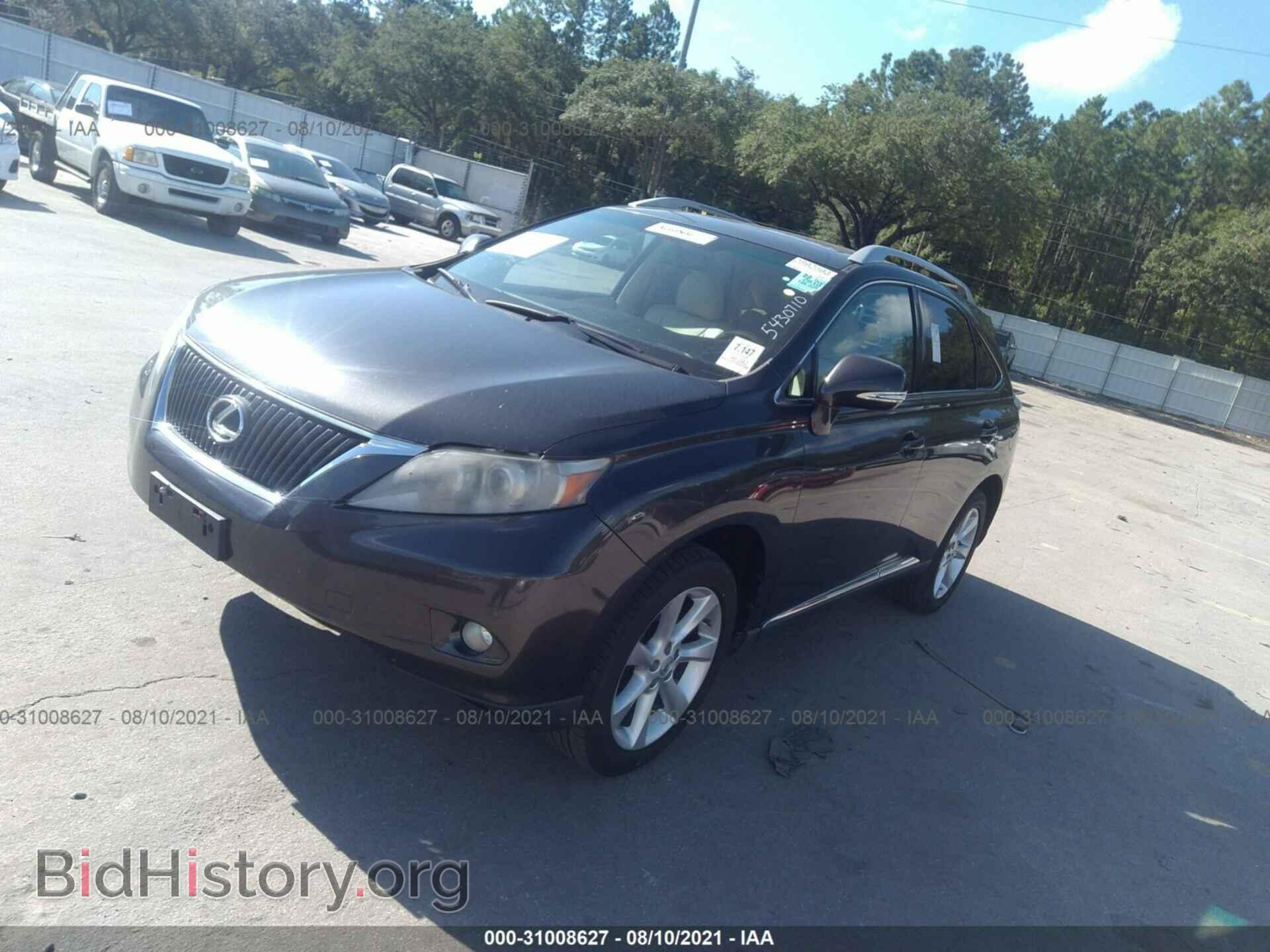 2010 LEXUS RX 350 - VIN: 2T2ZK1BA5AC019045 - Фото 2