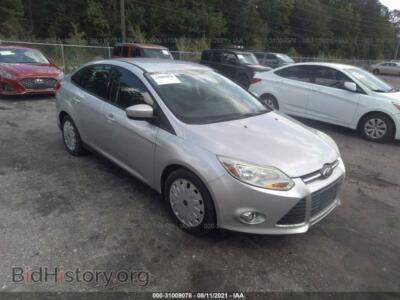 2012 Ford FOCUS SE, серебристый — VIN 1FAHP3F23CL277002, IAAI
