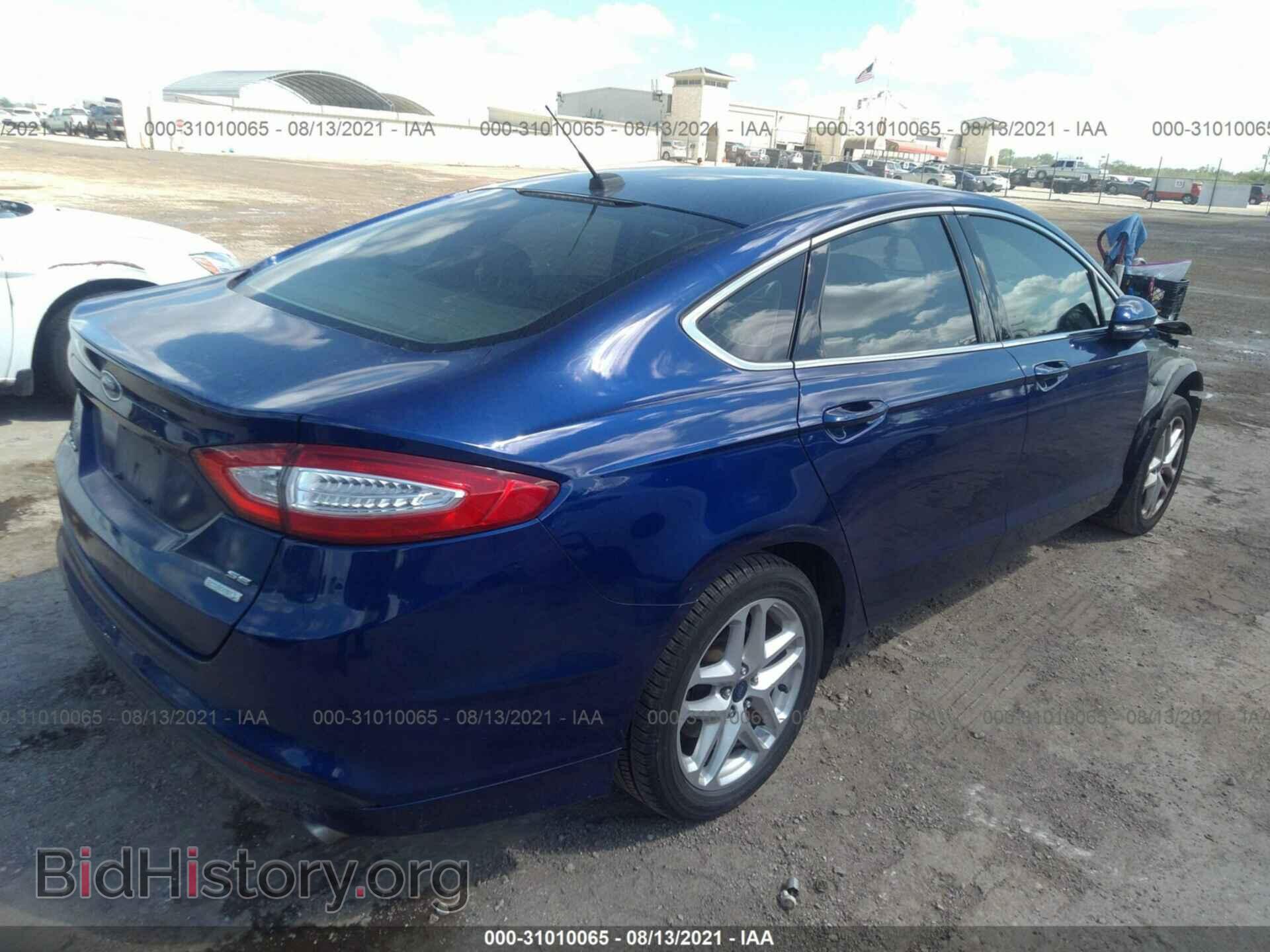 2013 FORD FUSION - VIN: 3FA6P0HRXDR201005 - Фото 4