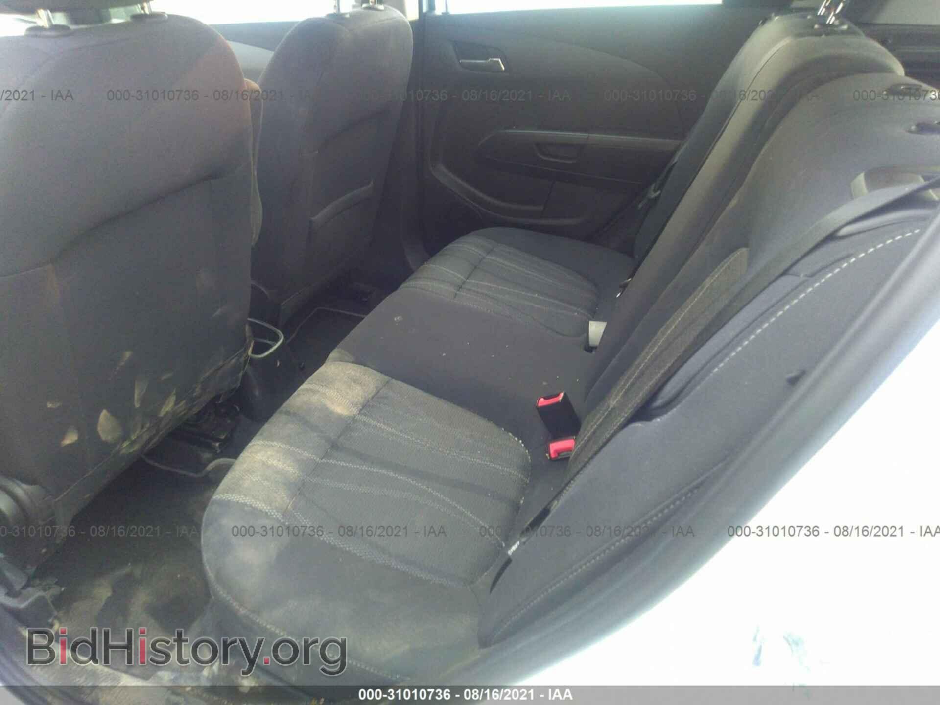 2013 CHEVROLET SONIC - VIN: 1G1JC6SG1D4144625 - Фото 8