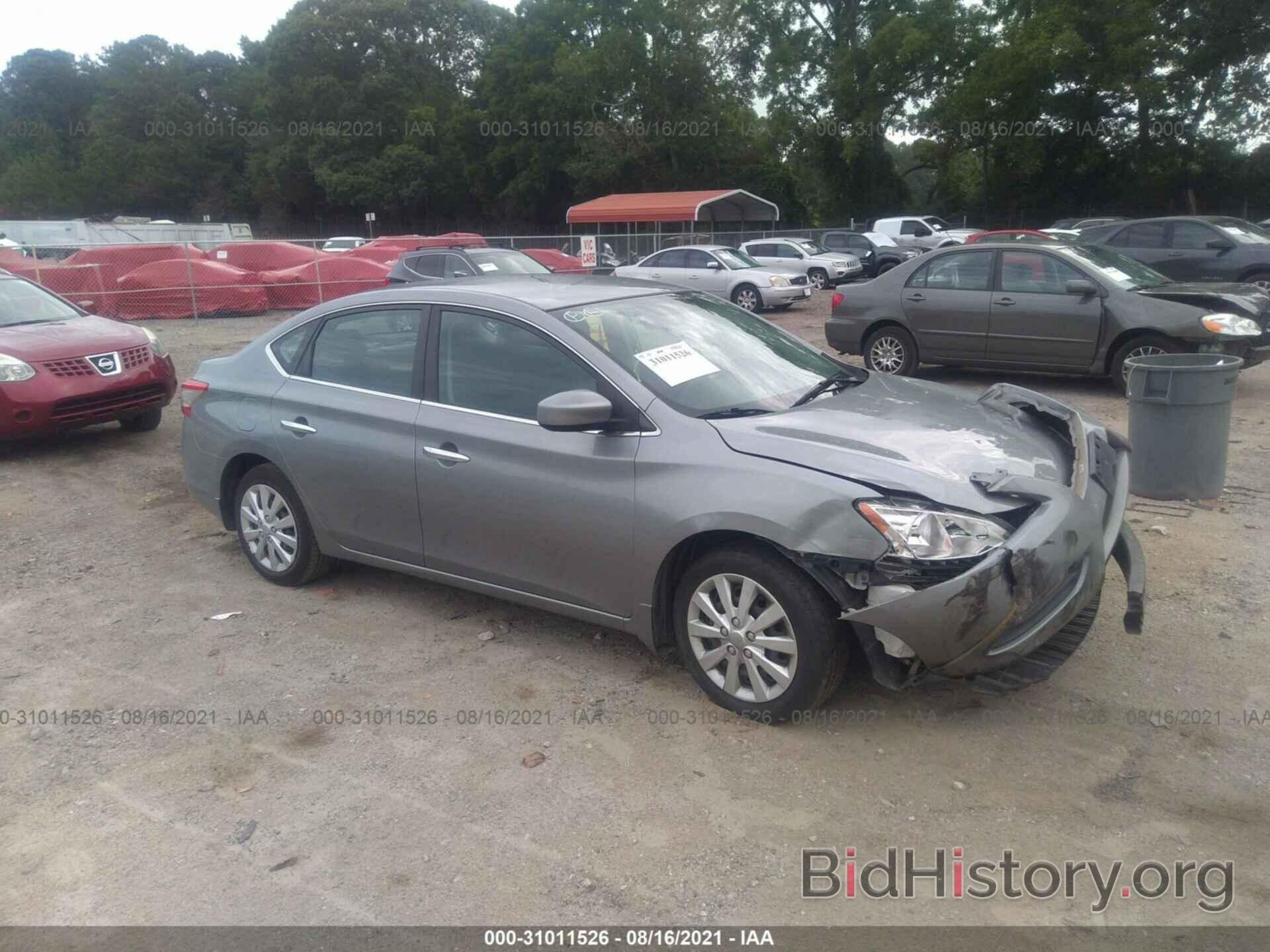 Photo 3N1AB7AP3DL679535 - NISSAN SENTRA 2013