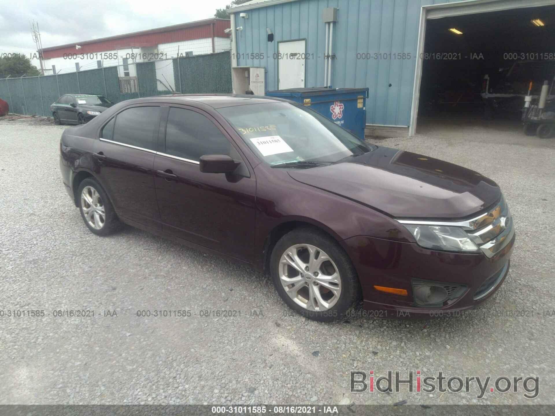 Photo 3FAHP0HA5CR410735 - FORD FUSION 2012