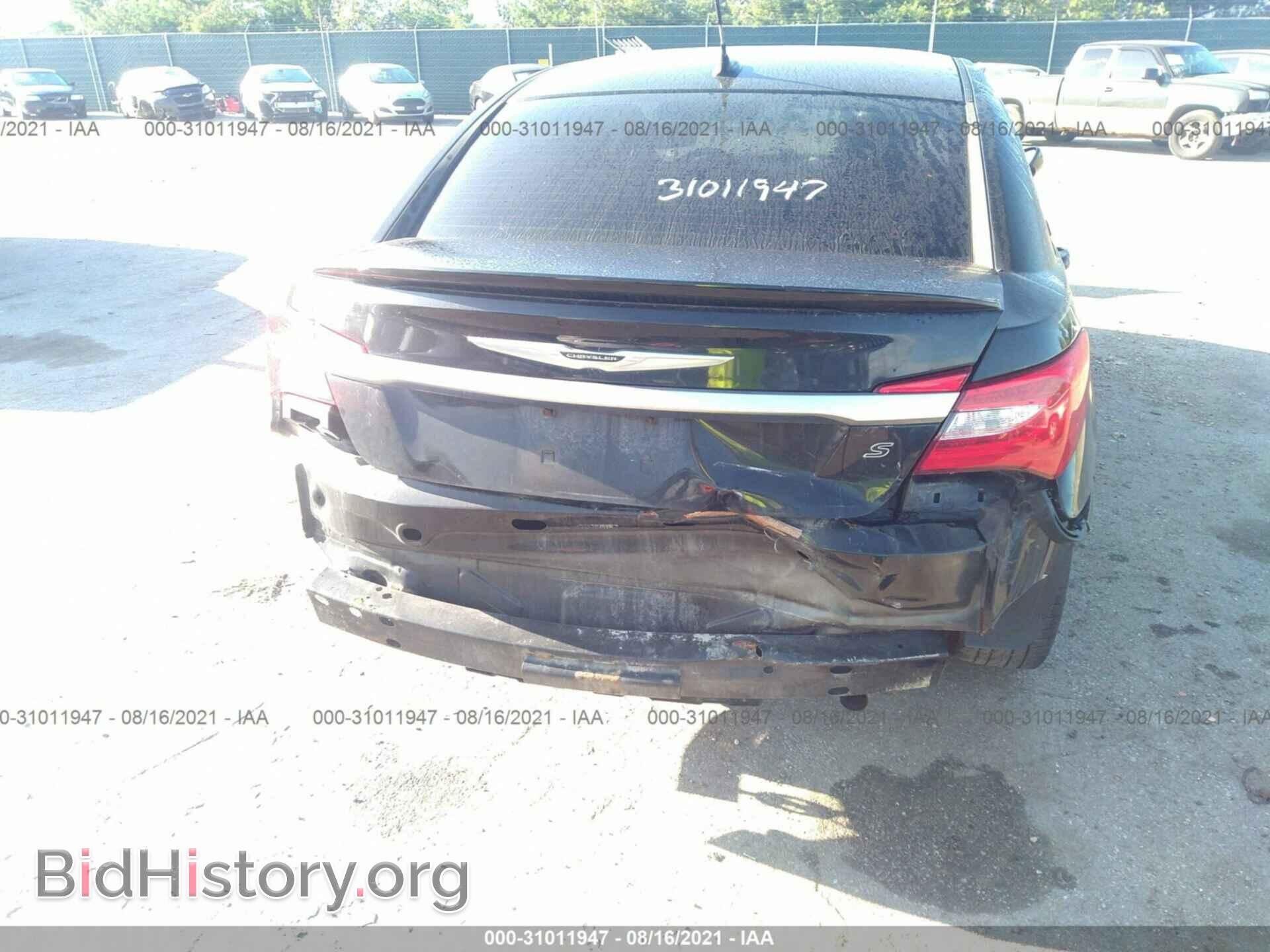 2013 CHRYSLER 200 - VIN: 1C3CCBCGXDN767277 - Фото 5