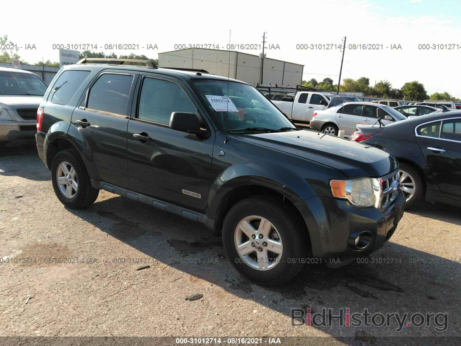 Photo 1FMCU49H08KA76394 - FORD ESCAPE 2008