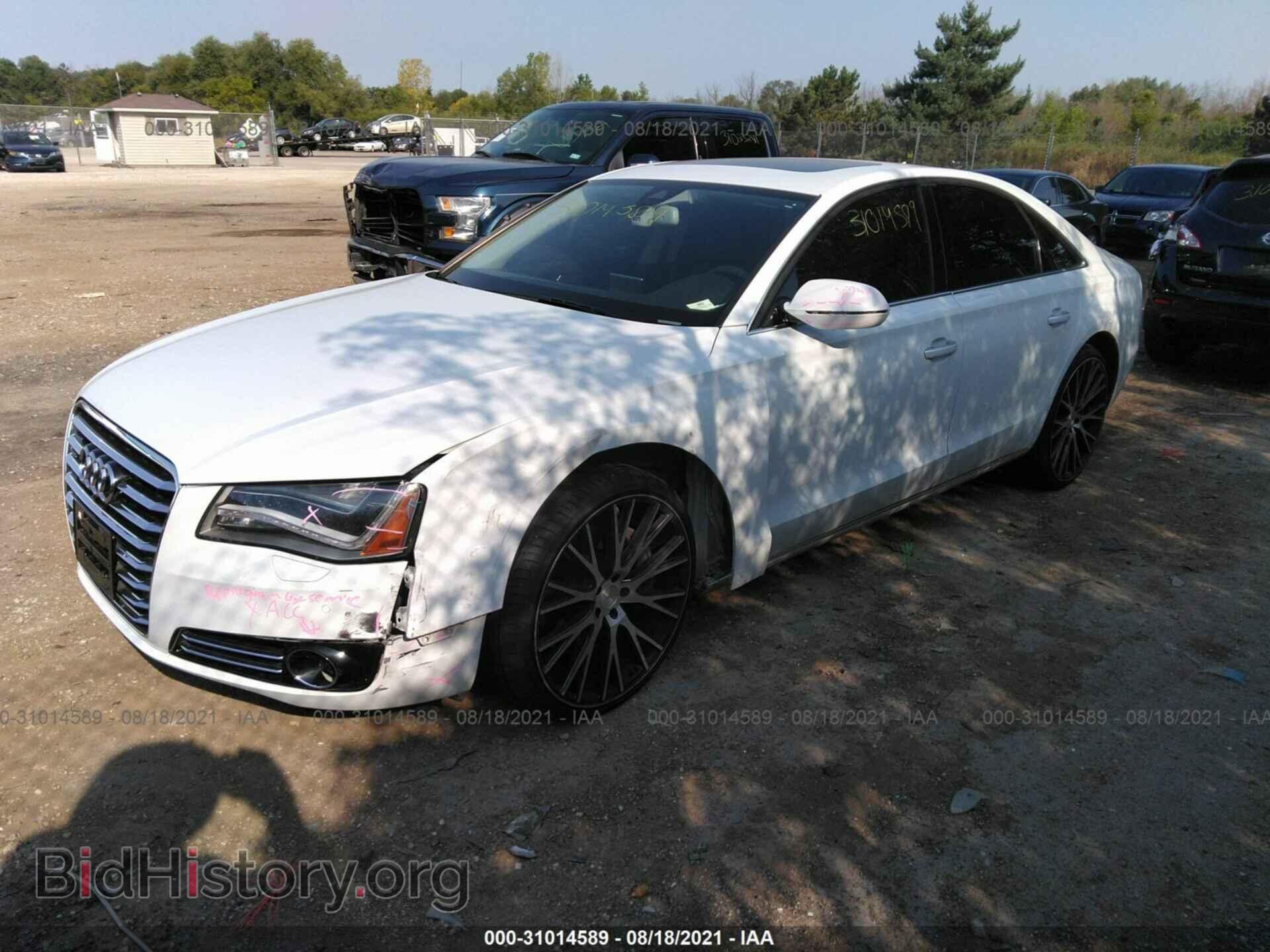 2013 AUDI A8 - VIN: WAUA2AFD9DN012541 - Photo 2
