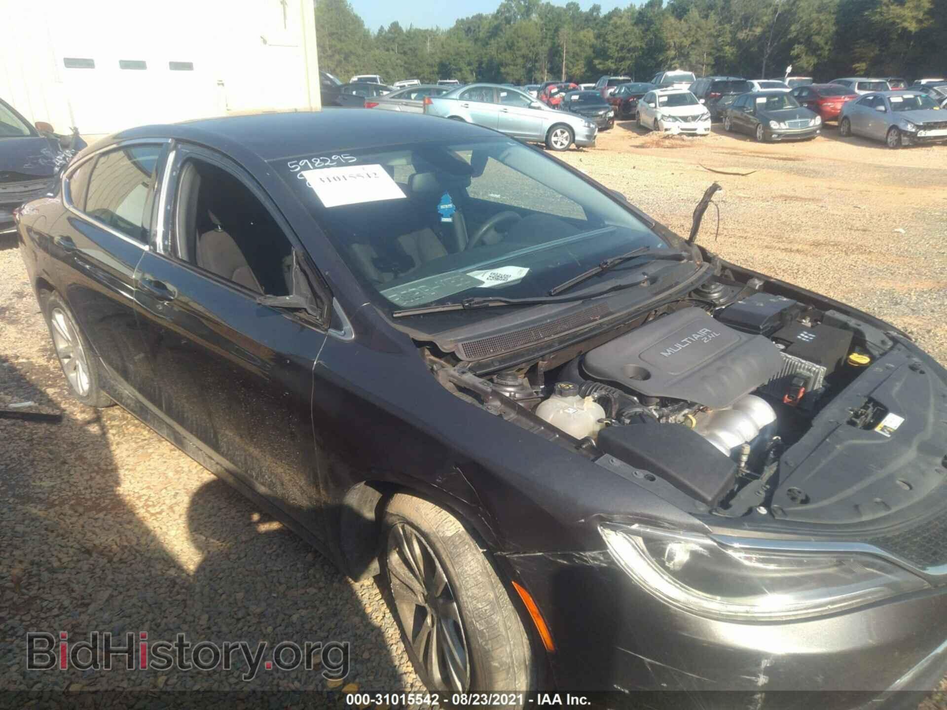 Фотография 1C3CCCABXFN598295 - CHRYSLER 200 2015