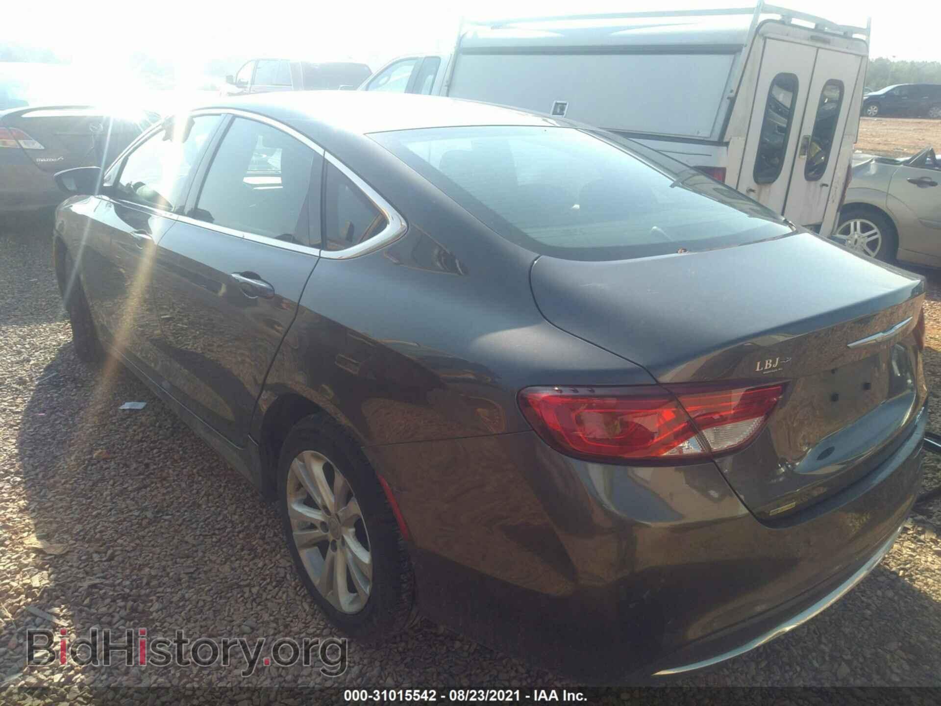 2015 CHRYSLER 200 - VIN: 1C3CCCABXFN598295 - Фото 3