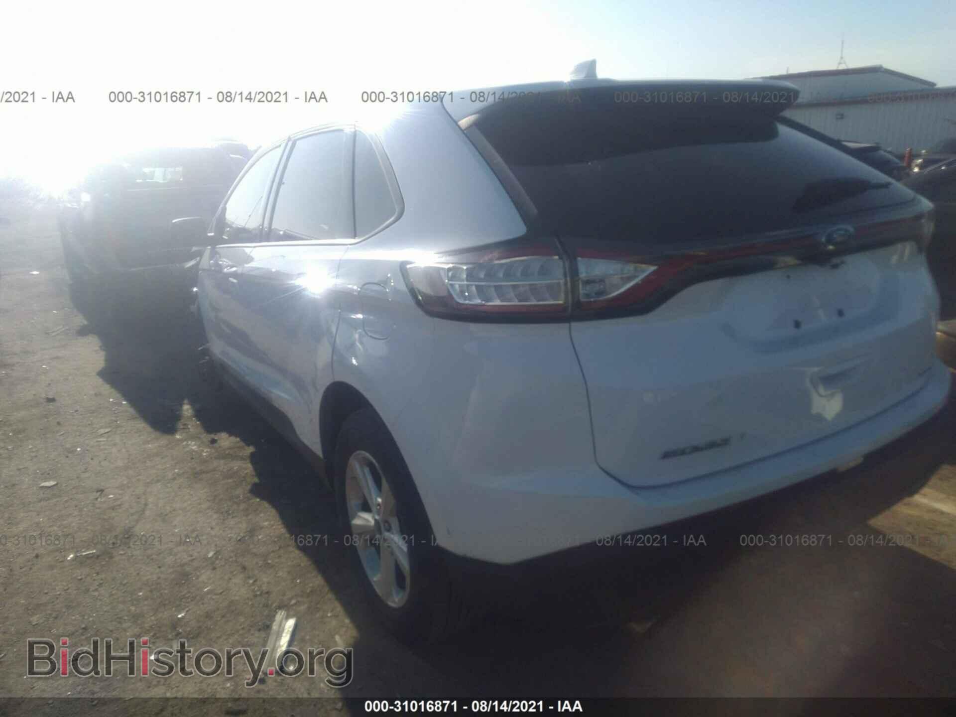 2015 FORD EDGE - VIN: 2FMTK3G94FBC16823 - Photo 3
