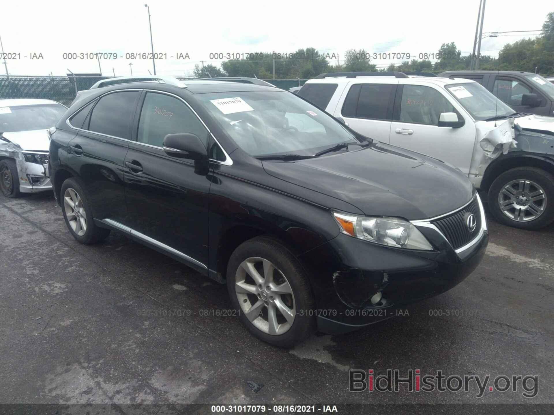 Фотография 2T2BK1BA7AC051237 - LEXUS RX 350 2010