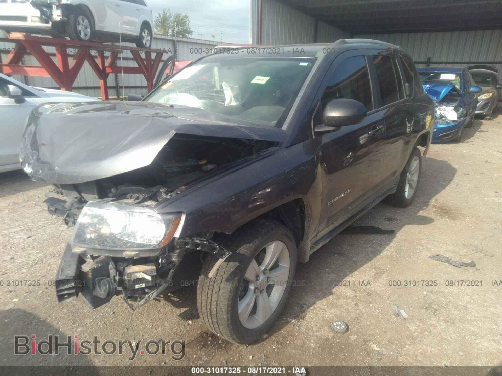 2015 JEEP COMPASS - VIN: 1C4NJDBB4FD332419 - Фото 2