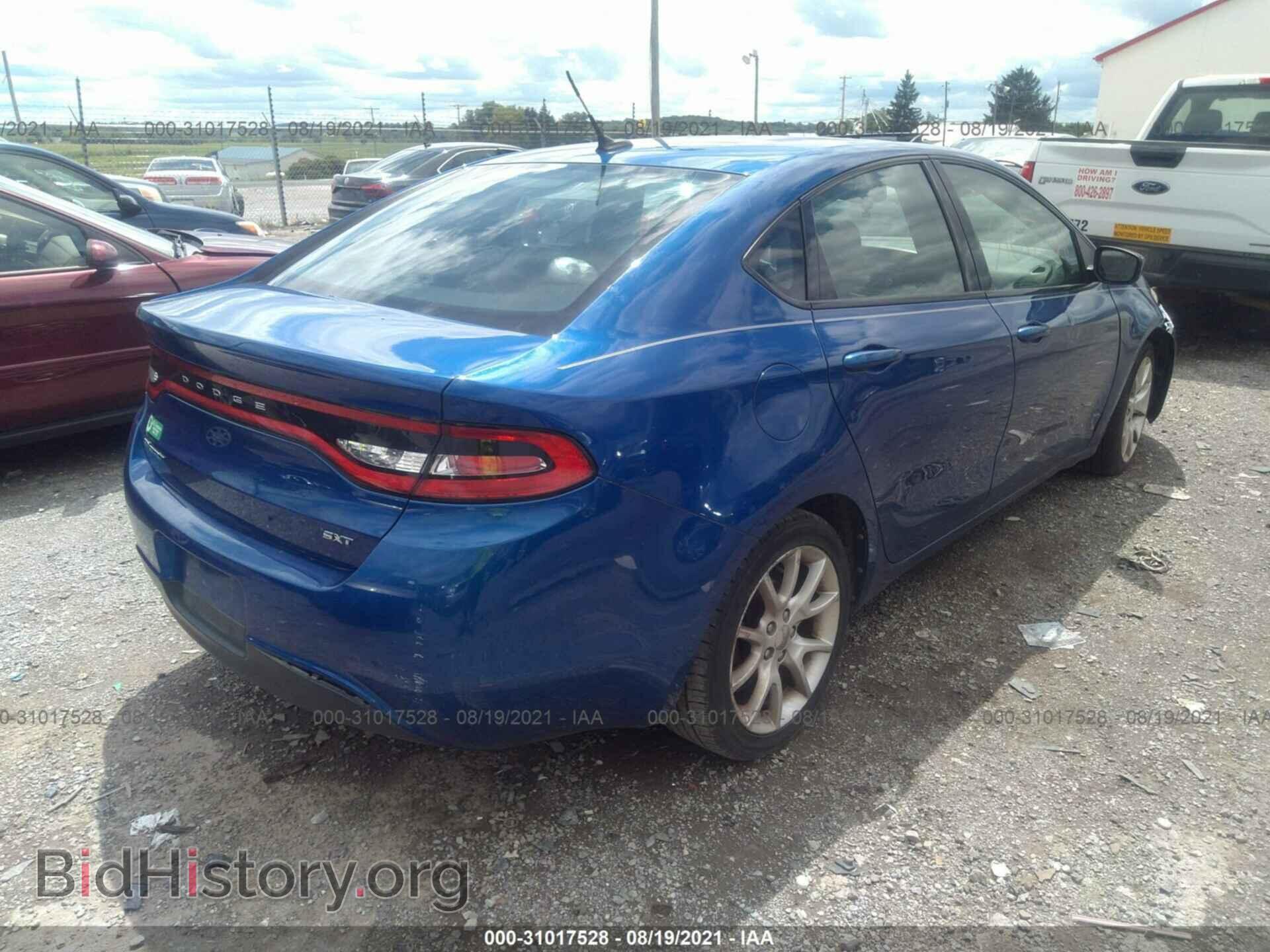 2013 DODGE DART - VIN: 1C3CDFBA2DD231155 - Фото 4