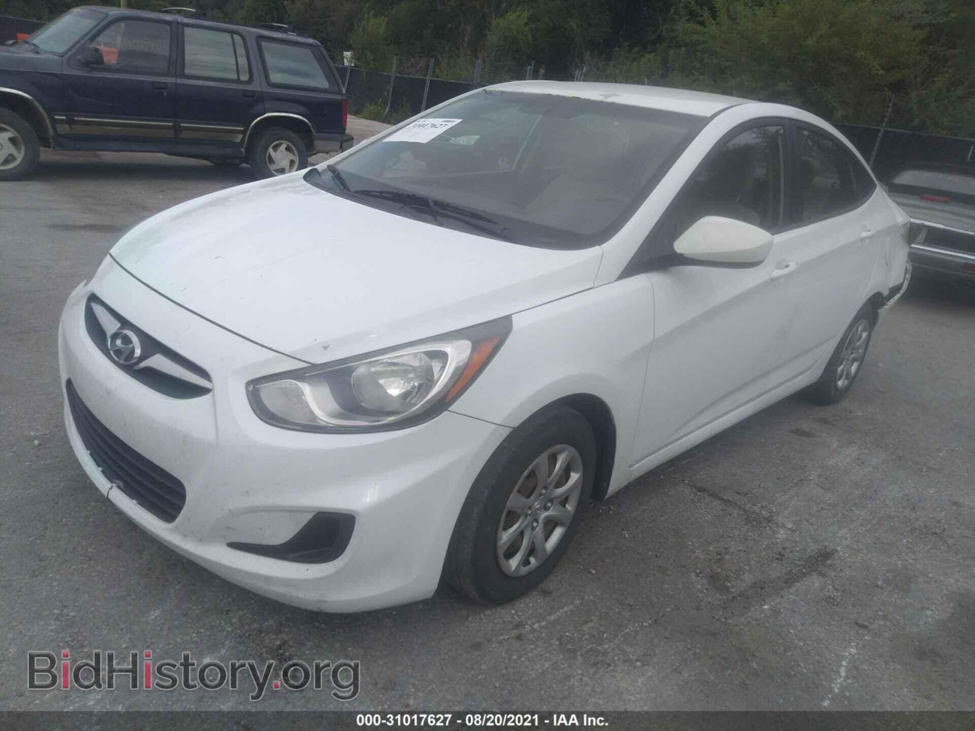 2013 HYUNDAI ACCENT - VIN: KMHCT4AE5DU396281 - Фото 2