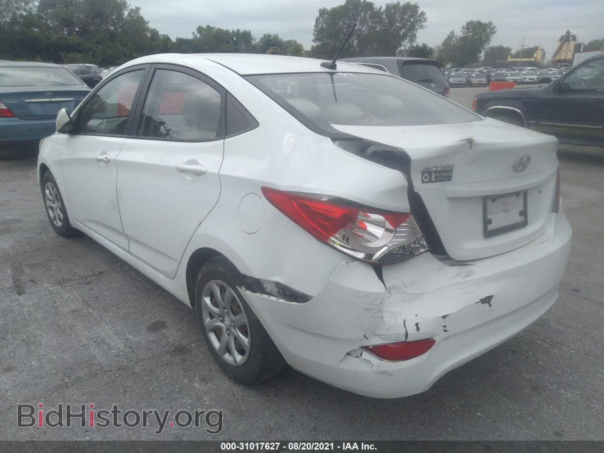 2013 HYUNDAI ACCENT - VIN: KMHCT4AE5DU396281 - Фото 3