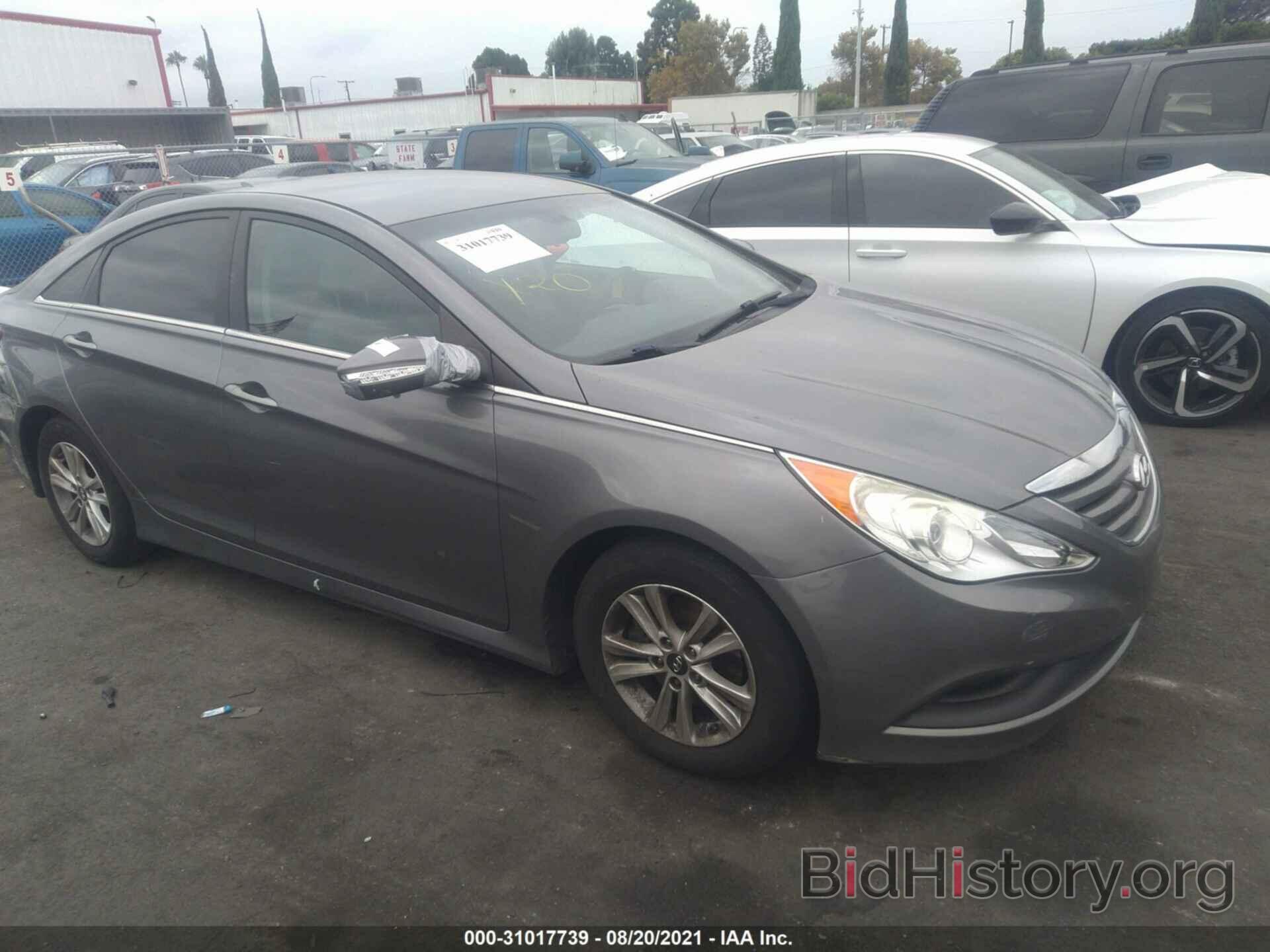 Photo 5NPEB4AC9EH838568 - HYUNDAI SONATA 2014