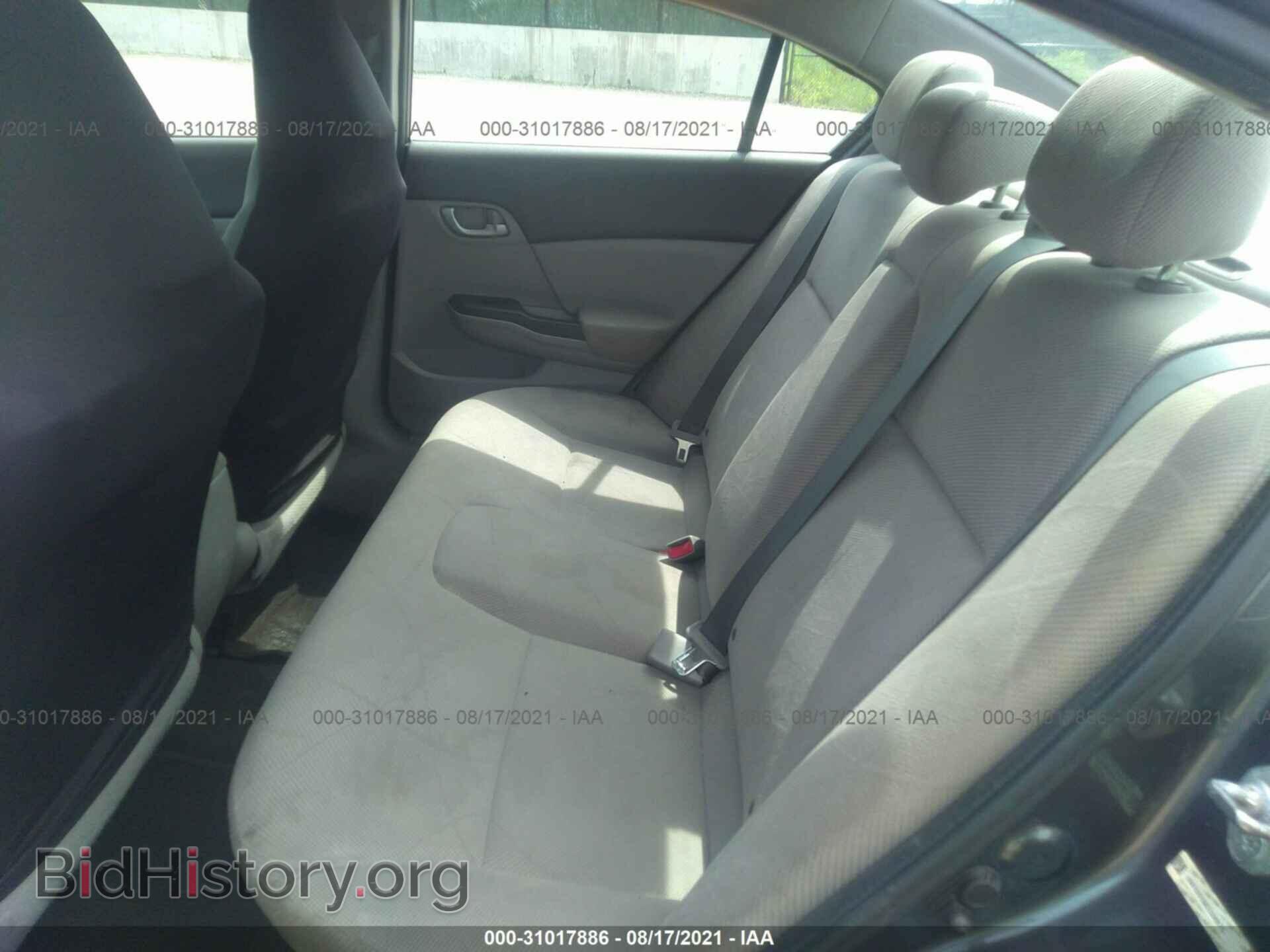 2012 HONDA CIVIC SDN - VIN: 19XFB2F50CE336875 - Фото 8