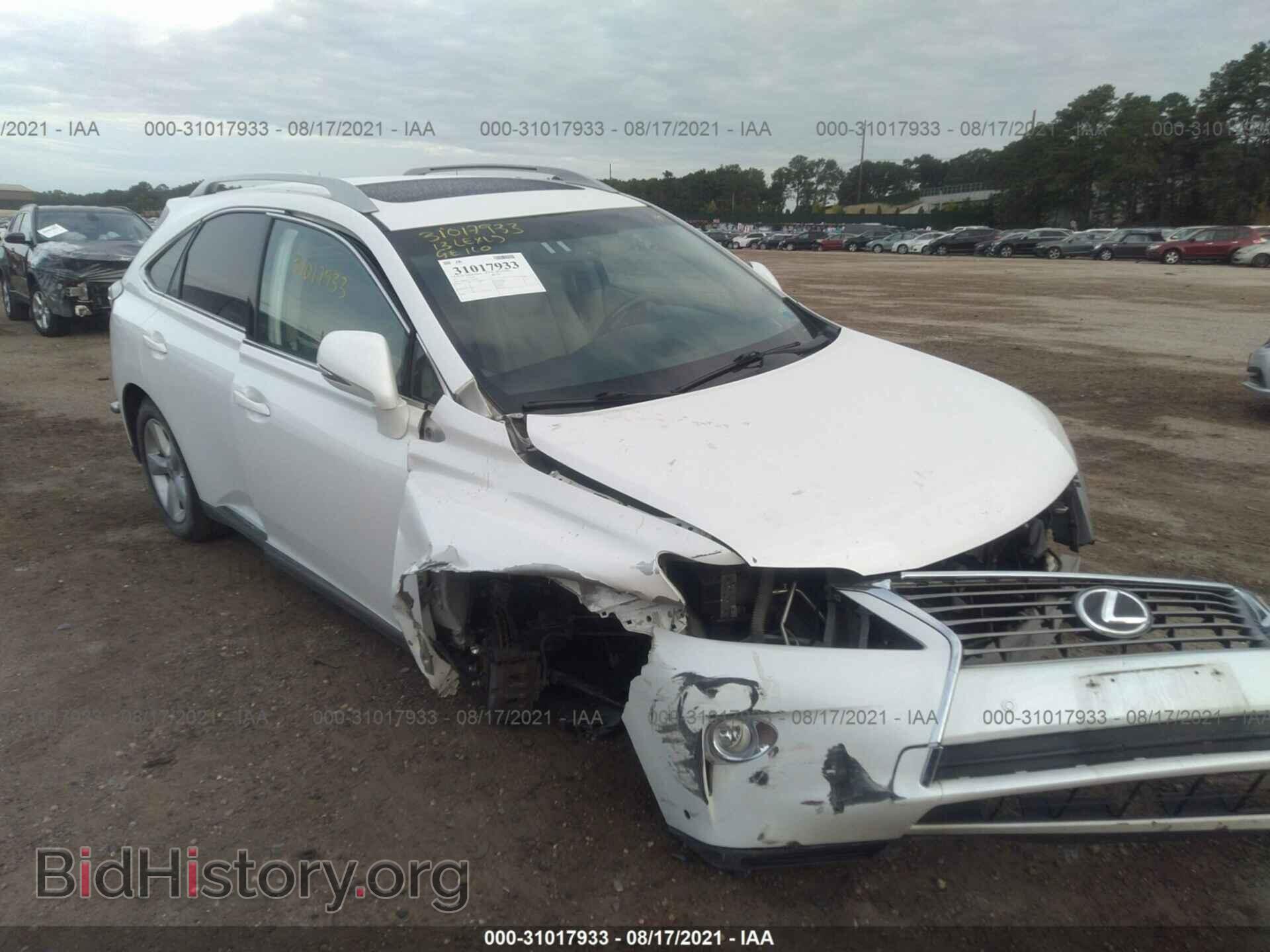 Фотография 2T2BK1BA5DC222541 - LEXUS RX 350 2013