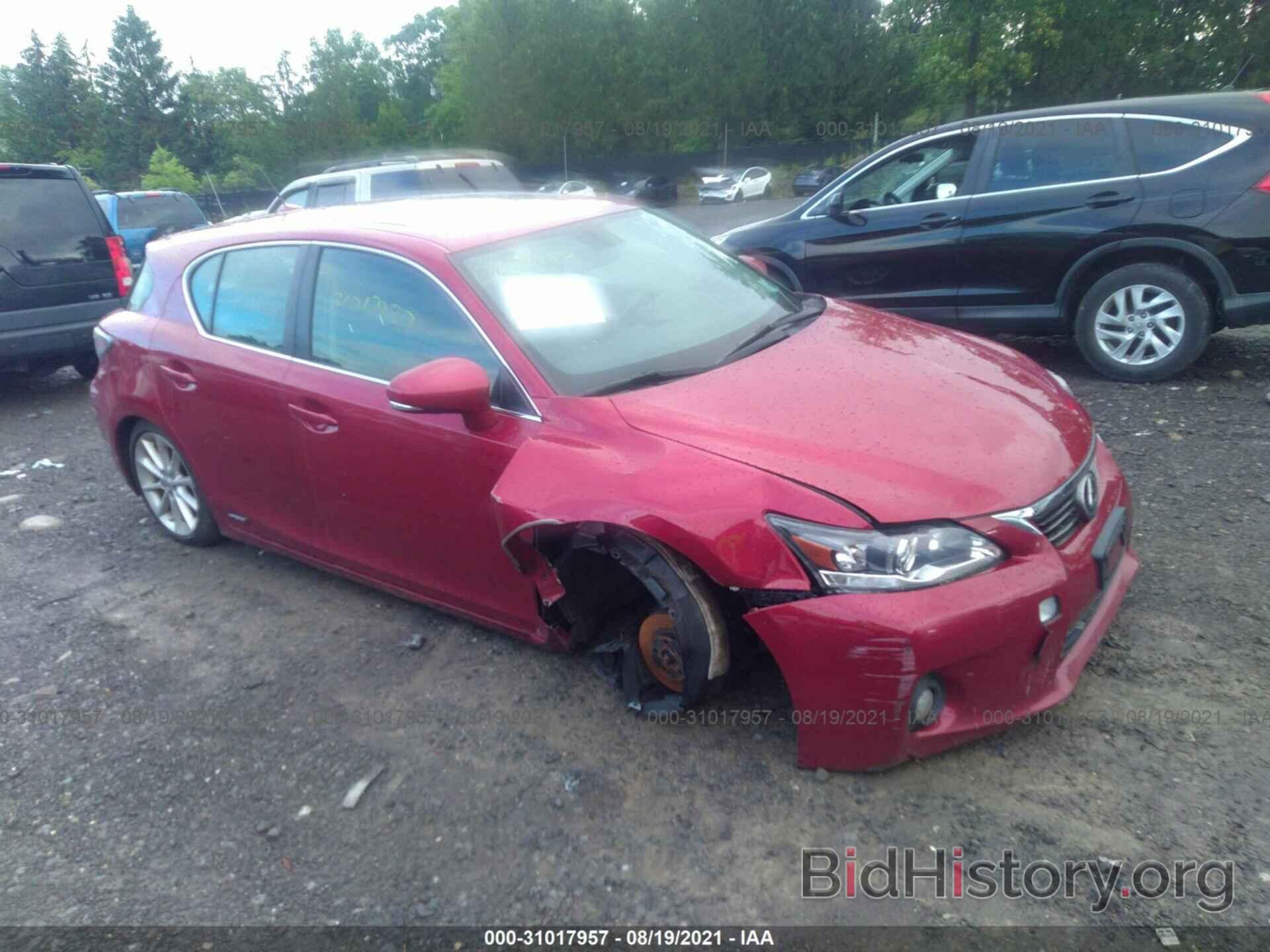 Photo JTHKD5BH9D2135399 - LEXUS CT 200H 2013