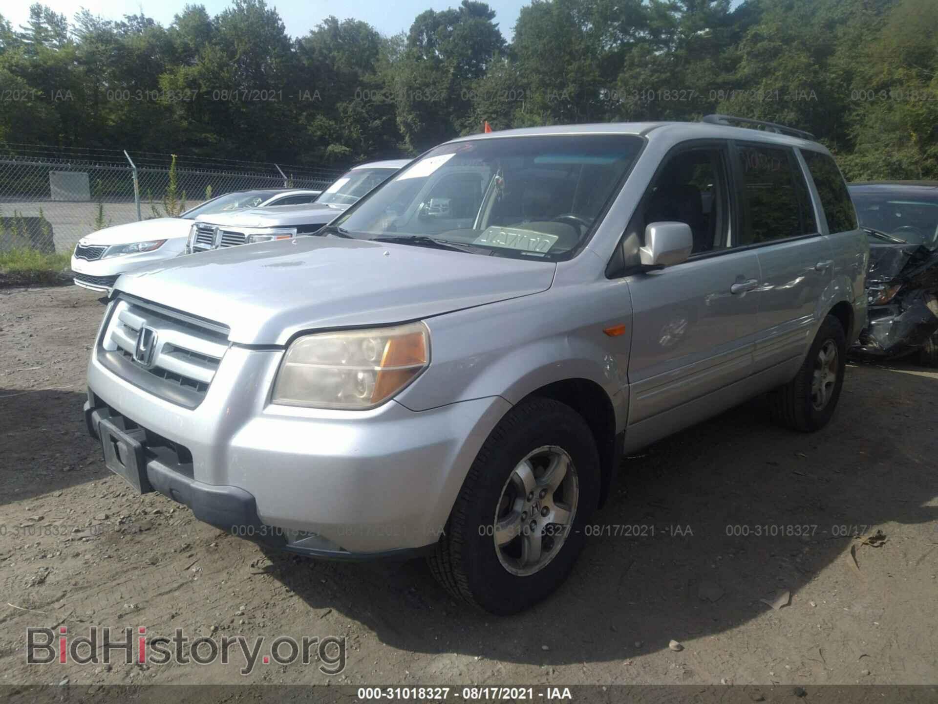 2006 HONDA PILOT - VIN: 2HKYF18656H556882 - Фото 2
