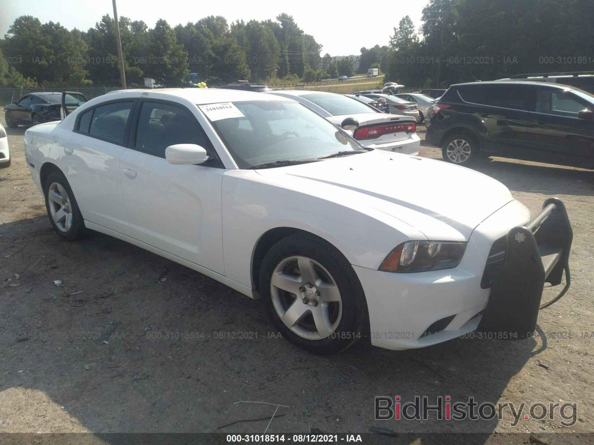 Photo 2C3CDXAT2DH568078 - DODGE CHARGER 2013