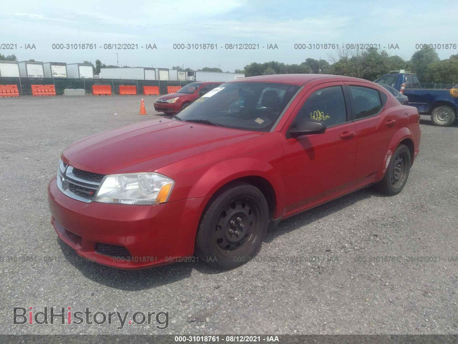2014 DODGE AVENGER - VIN: 1C3CDZAG7EN180867 - Photo 2