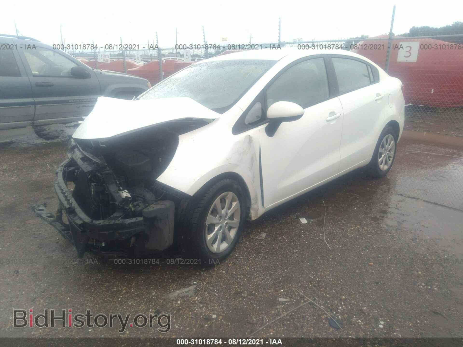 2015 KIA RIO - VIN: KNADM4A33F6487302 - Фото 2