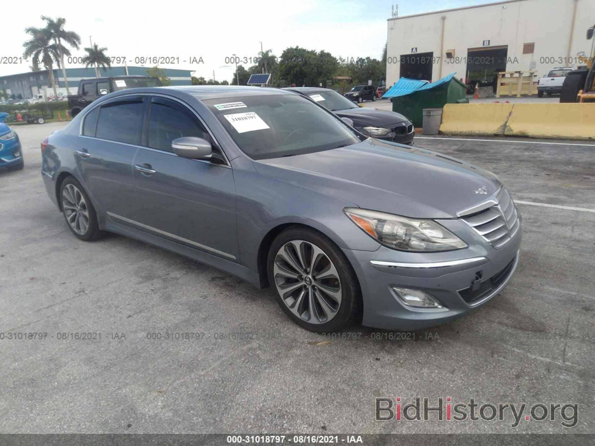 Photo KMHGC4DHXEU263329 - HYUNDAI GENESIS 2014