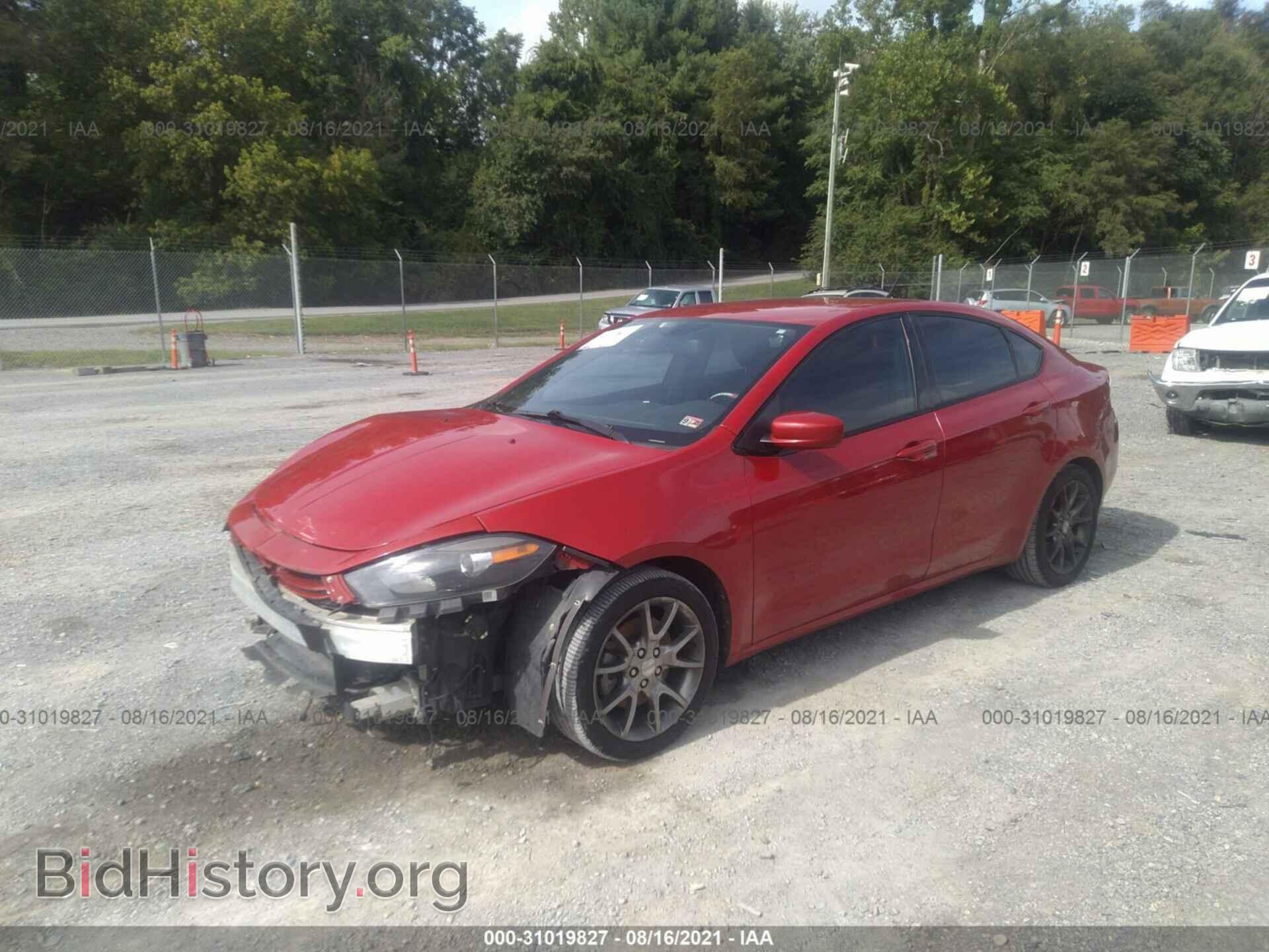 2013 DODGE DART - VIN: 1C3CDFBH5DD110374 - Фото 2
