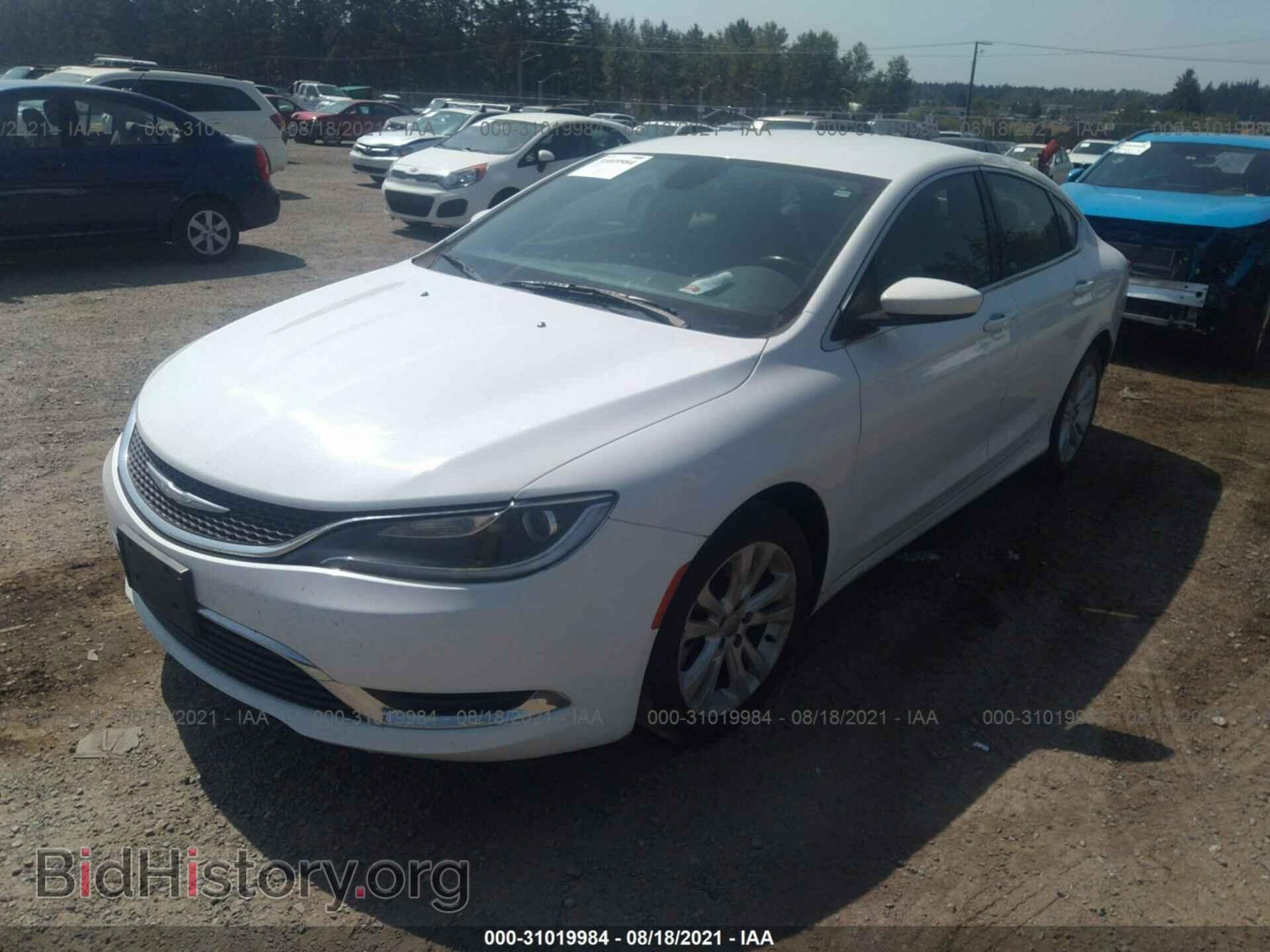 2016 CHRYSLER 200 - VIN: 1C3CCCAG2GN141199 - Фото 2