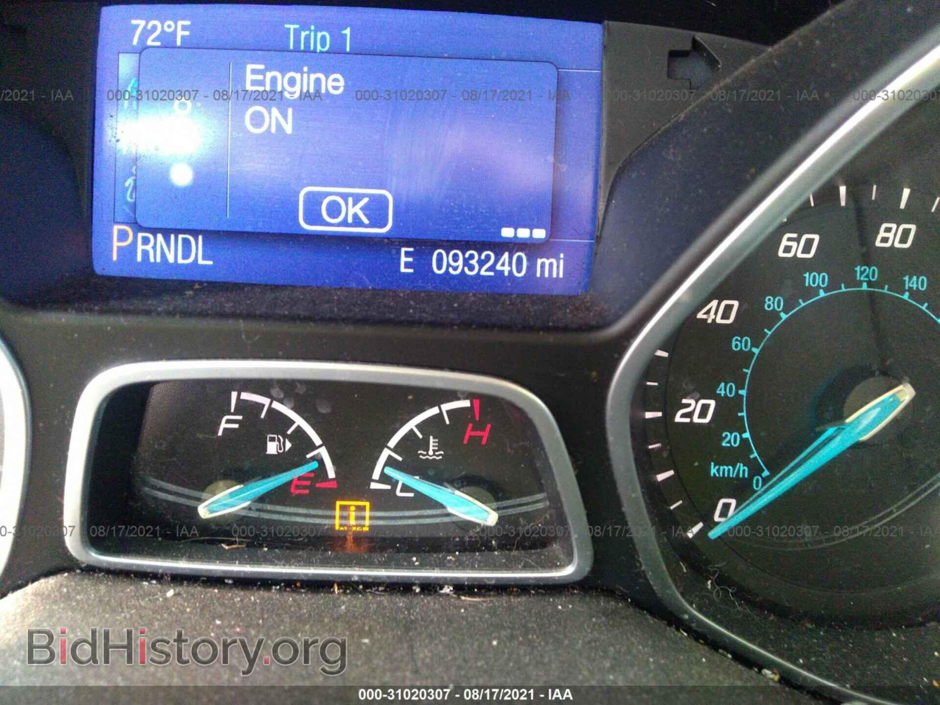 2014 FORD FOCUS - VIN: 1FADP3K22EL255533 - Фото 7