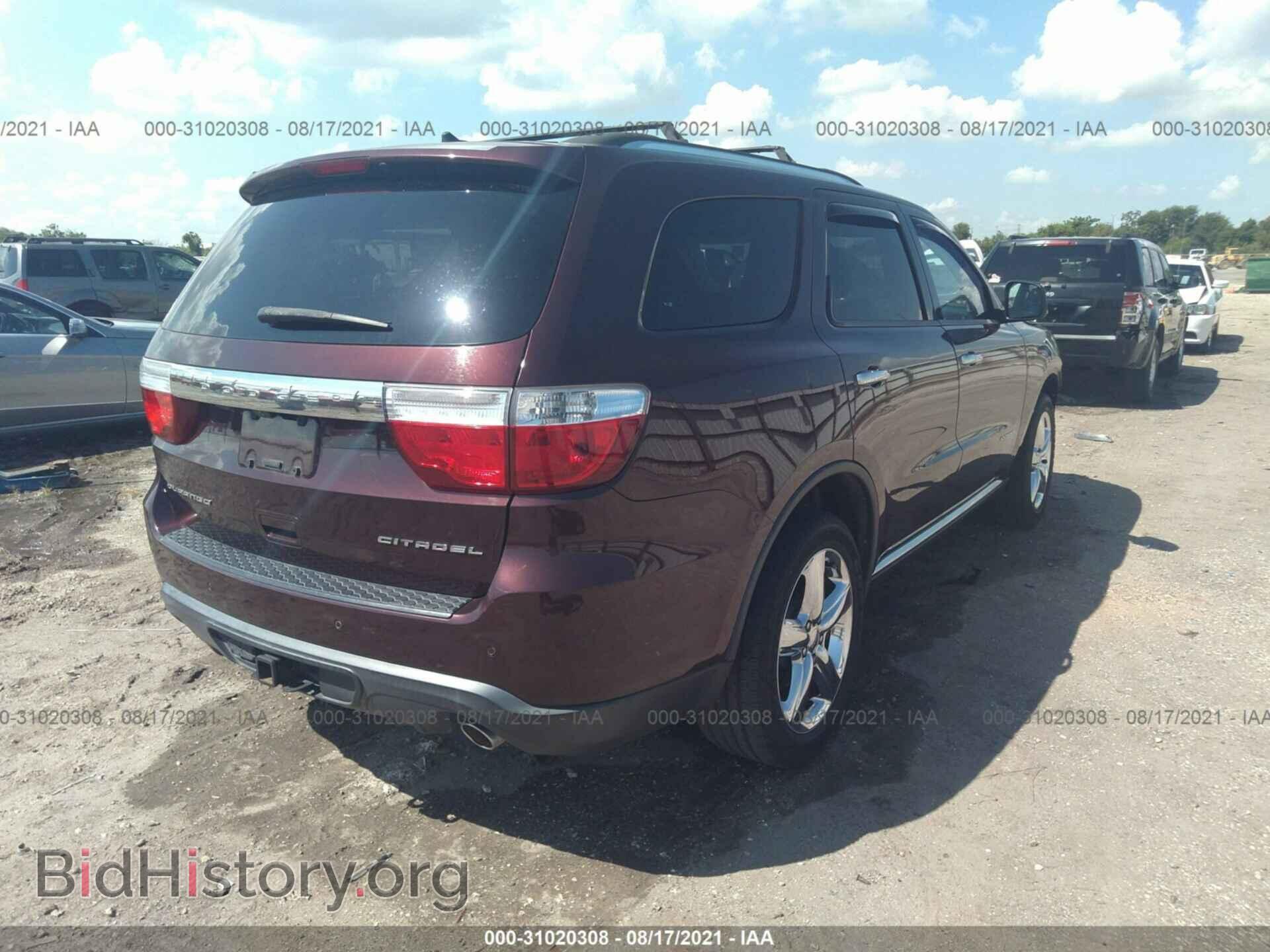 2012 DODGE DURANGO - VIN: 1C4SDHET7CC307473 - Photo 4