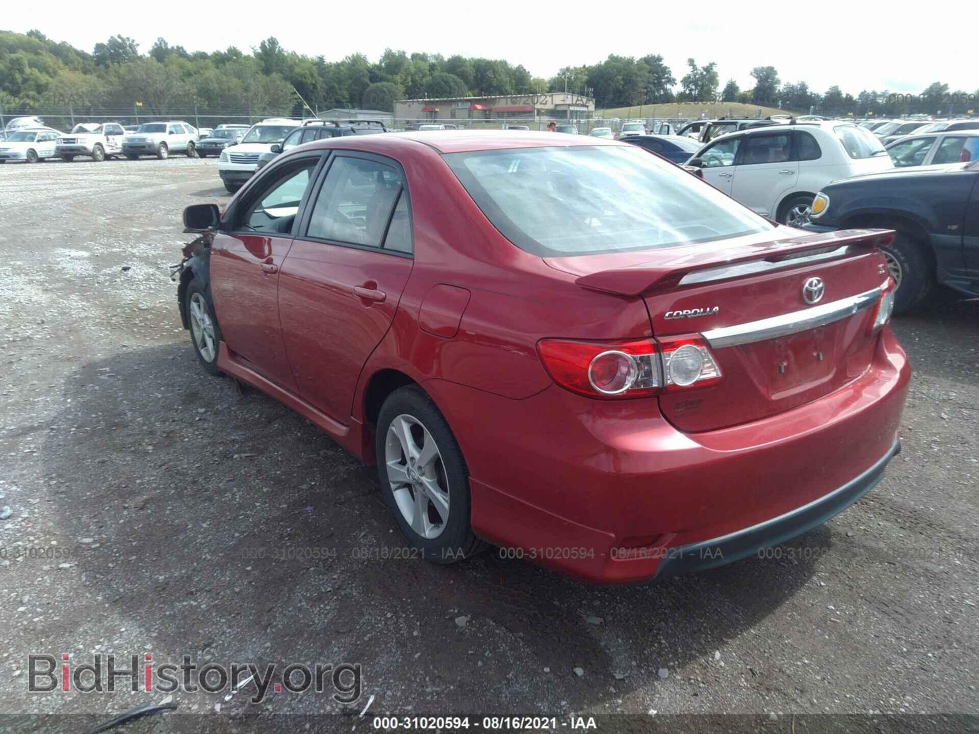 2013 TOYOTA COROLLA - VIN: 2T1BU4EE7DC123749 - Фото 3