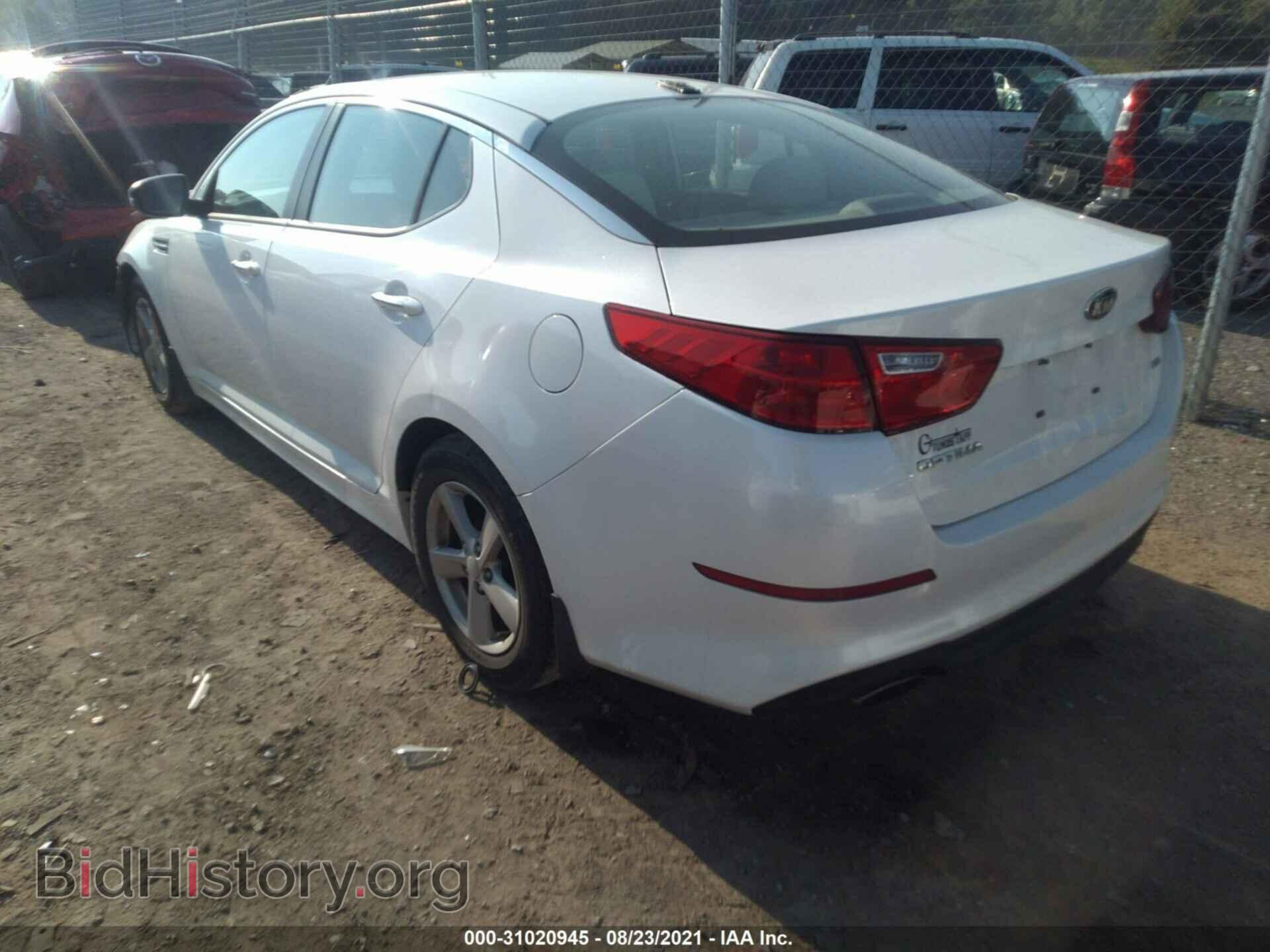 2015 KIA OPTIMA - VIN: KNAGM4A72F5556275 - Photo 3