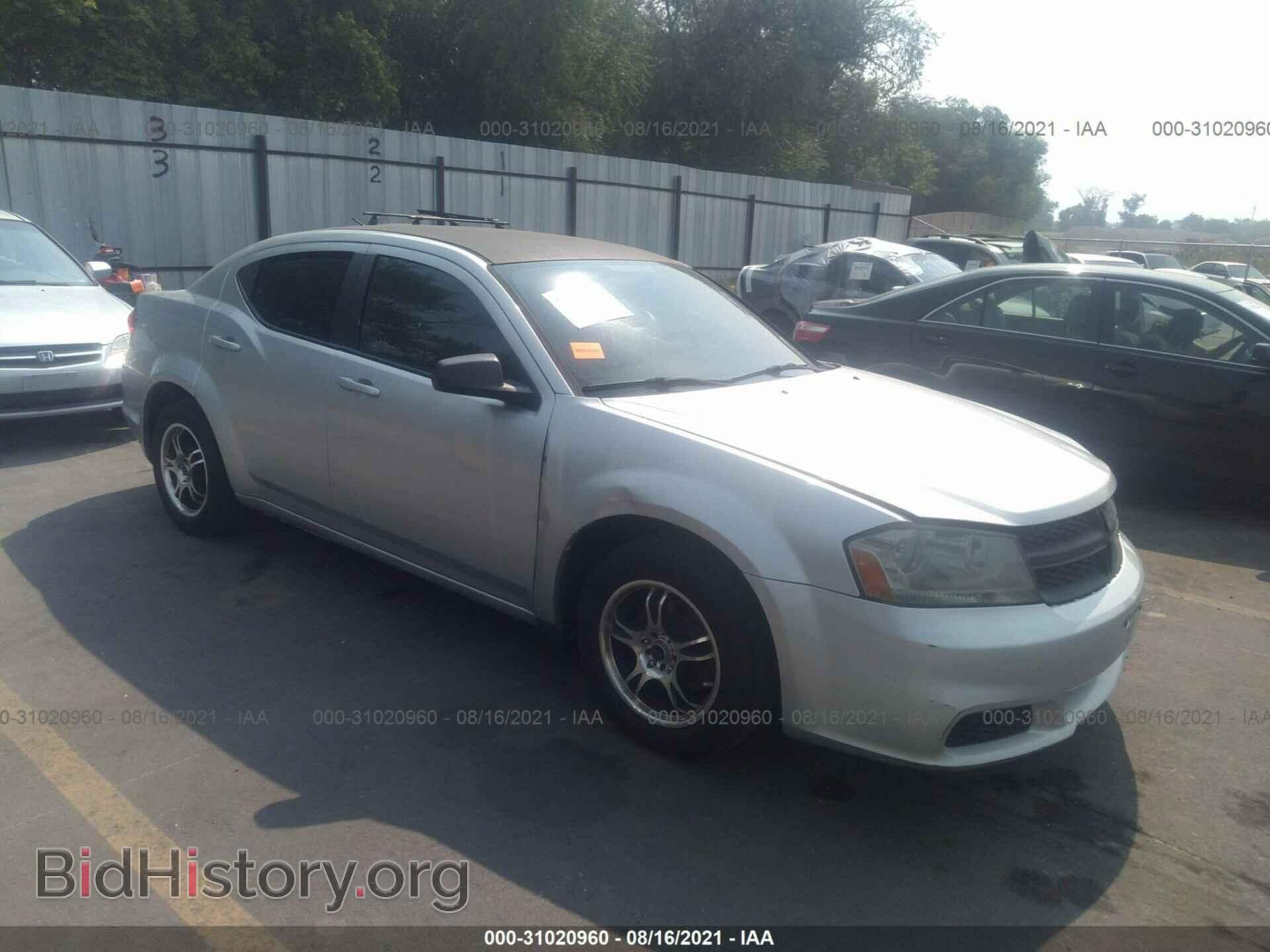 Фотография 1B3BD4FB7BN541437 - DODGE AVENGER 2011