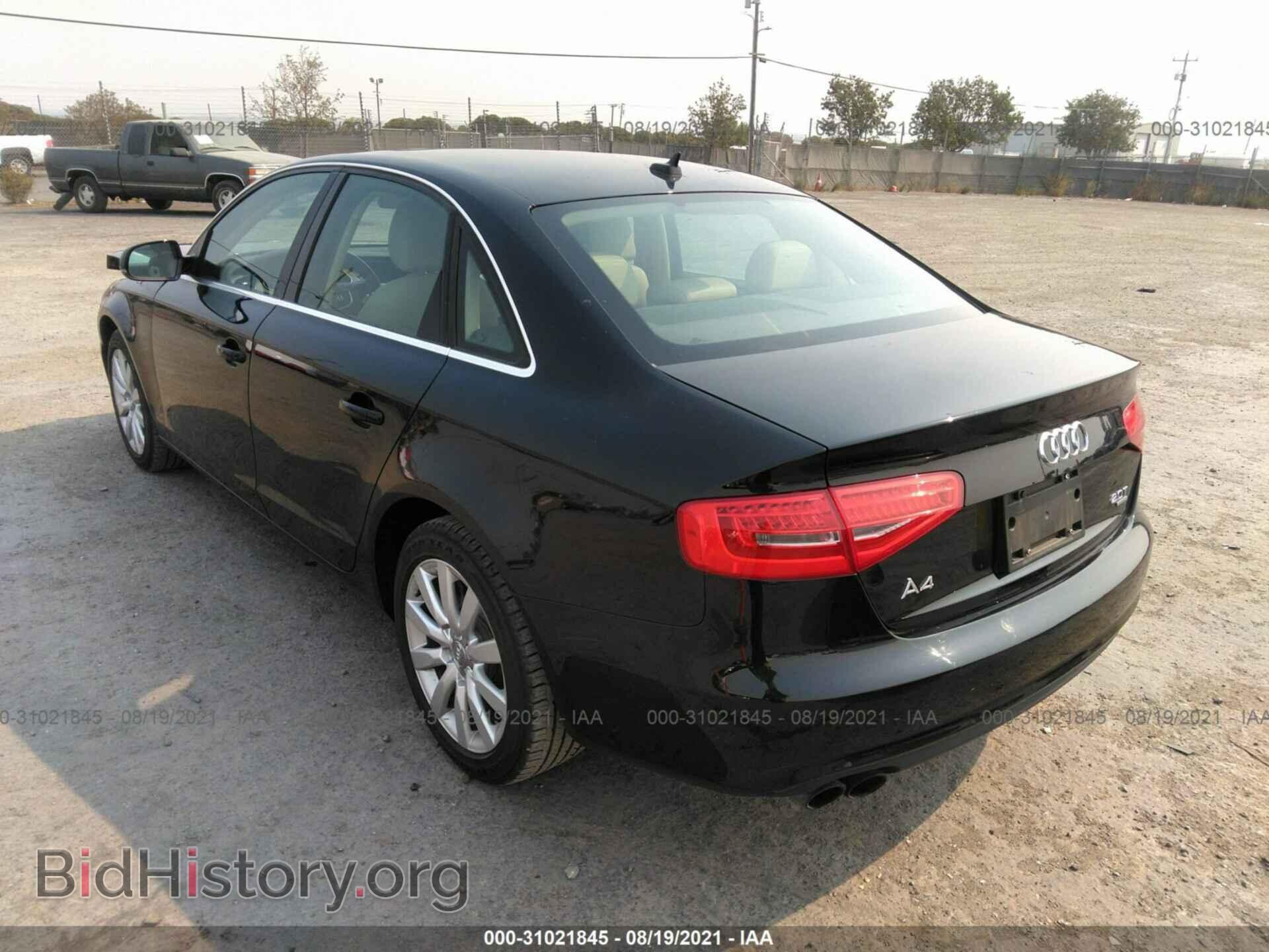2013 AUDI A4 - VIN: WAUBFAFL5DA047455 - Photo 3