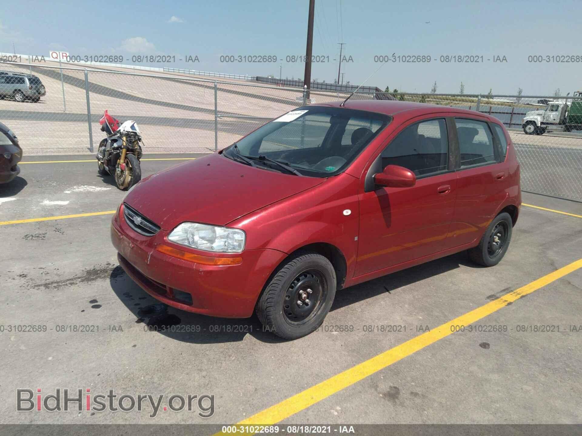2008 CHEVROLET AVEO - VIN: KL1TD66628B208730 - Фото 2