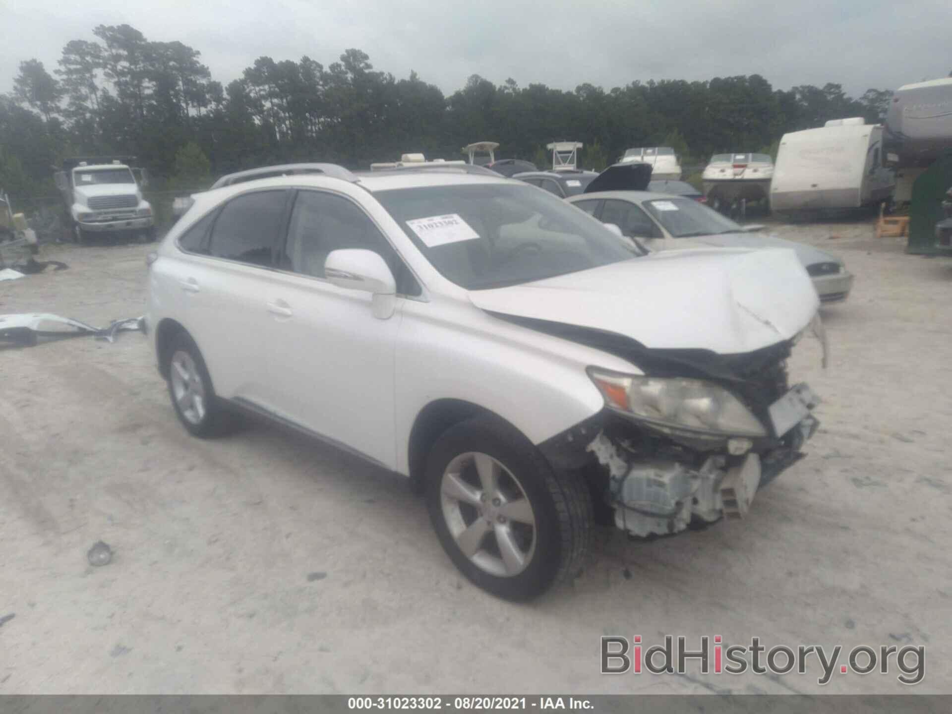 Photo JTJBK1BA3A2009373 - LEXUS RX 350 2010