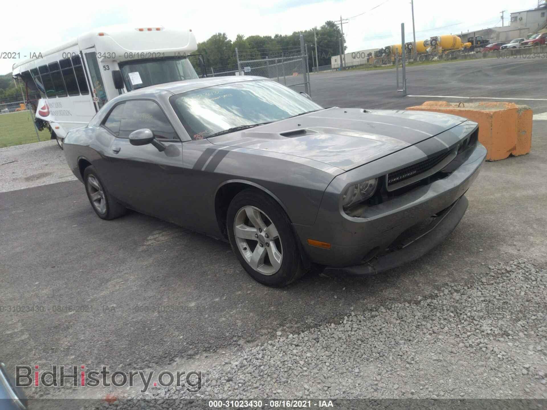 Фотография 2C3CDYAG1CH101046 - DODGE CHALLENGER 2012