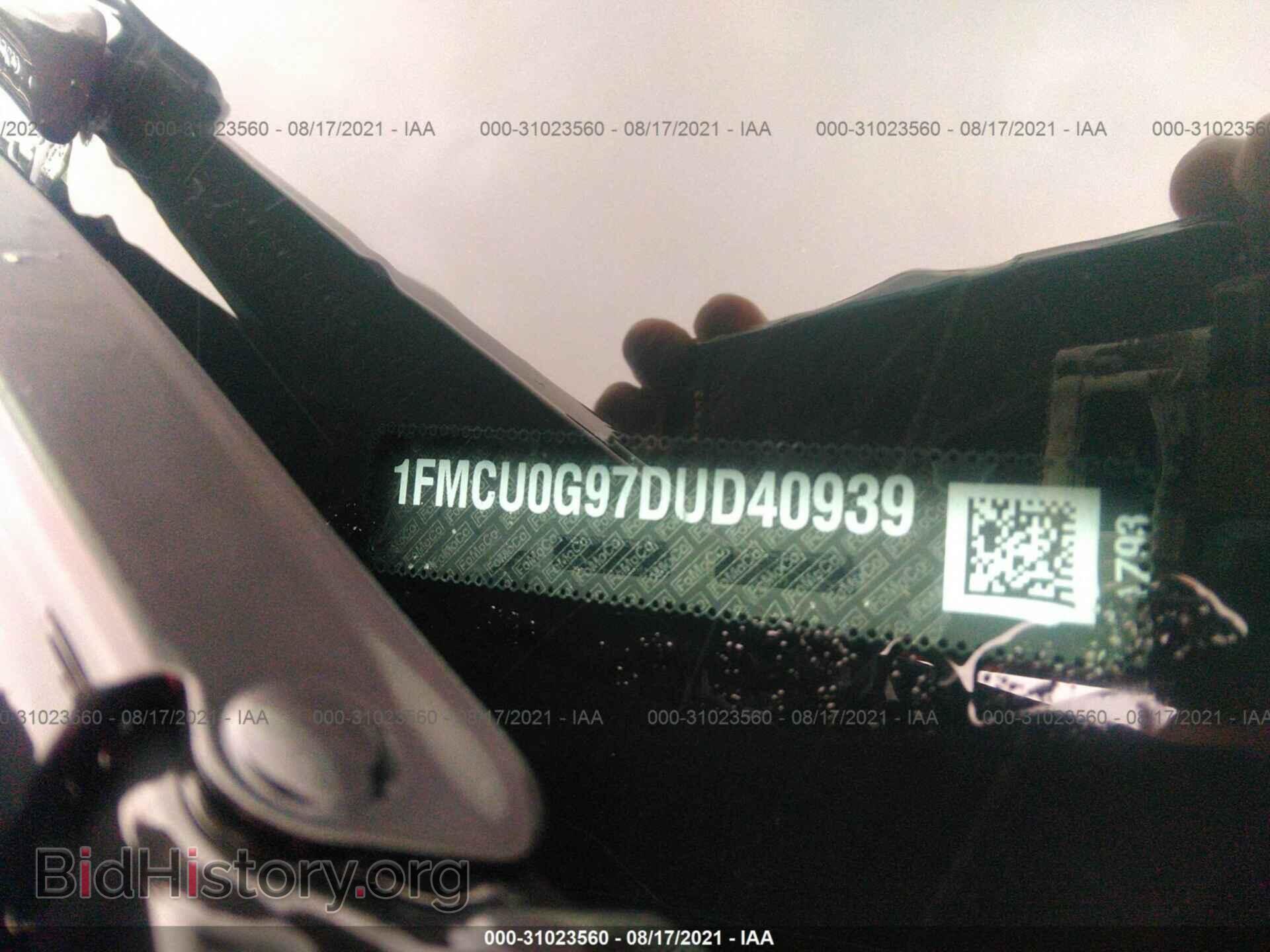 2013 FORD ESCAPE - VIN: 1FMCU0G97DUD40939 - Photo 9