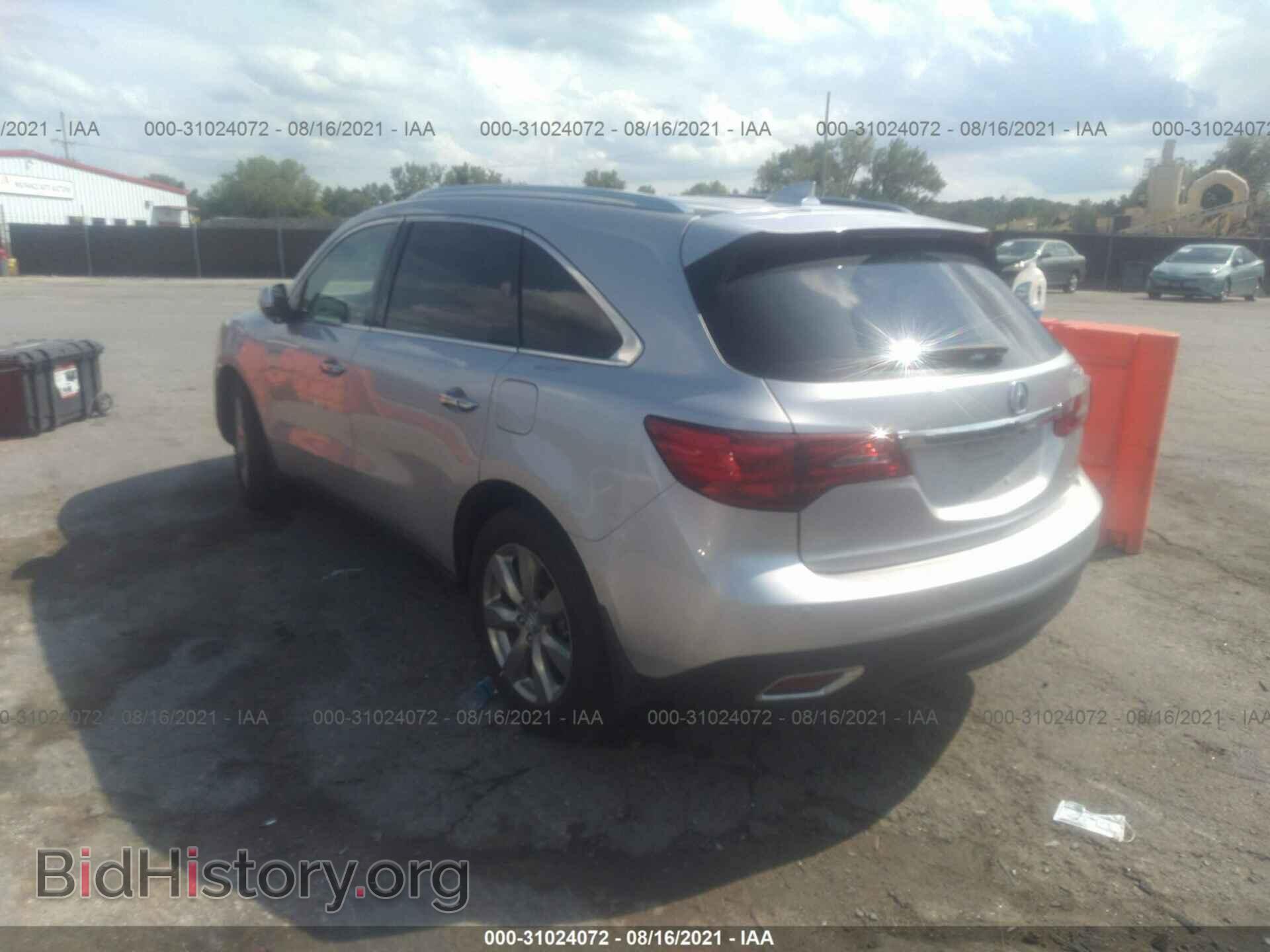 2015 ACURA MDX - VIN: 5FRYD4H85FB007768 - Photo 3