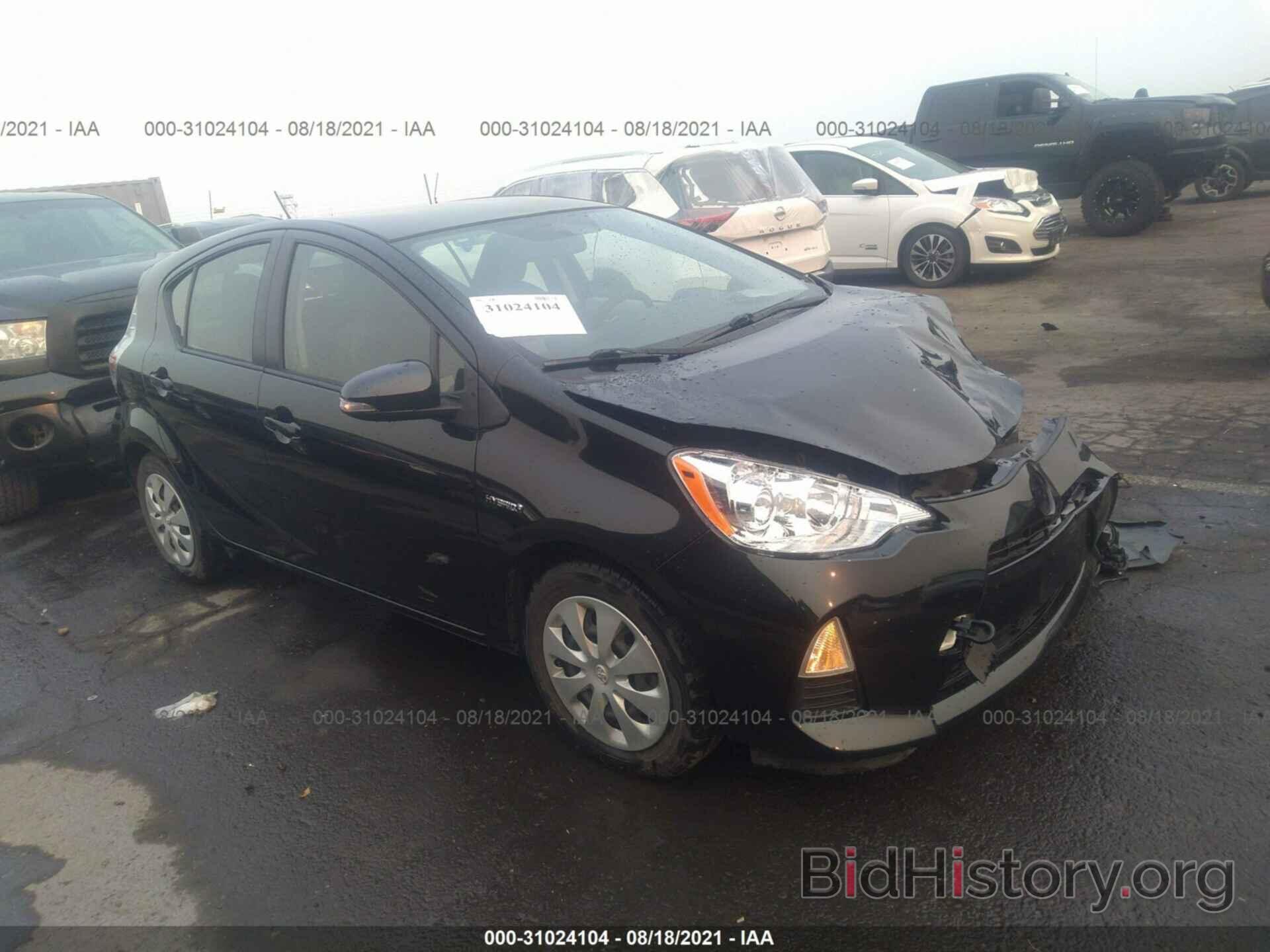 Photo JTDKDTB31D1549924 - TOYOTA PRIUS C 2013